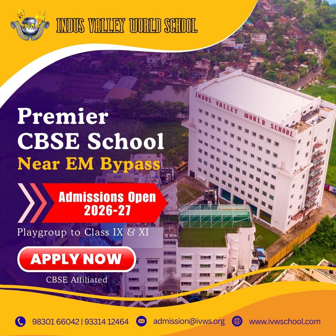 Indus Valley World School Facebook ad: Parents in Kolkata, looking for a CBSE School…