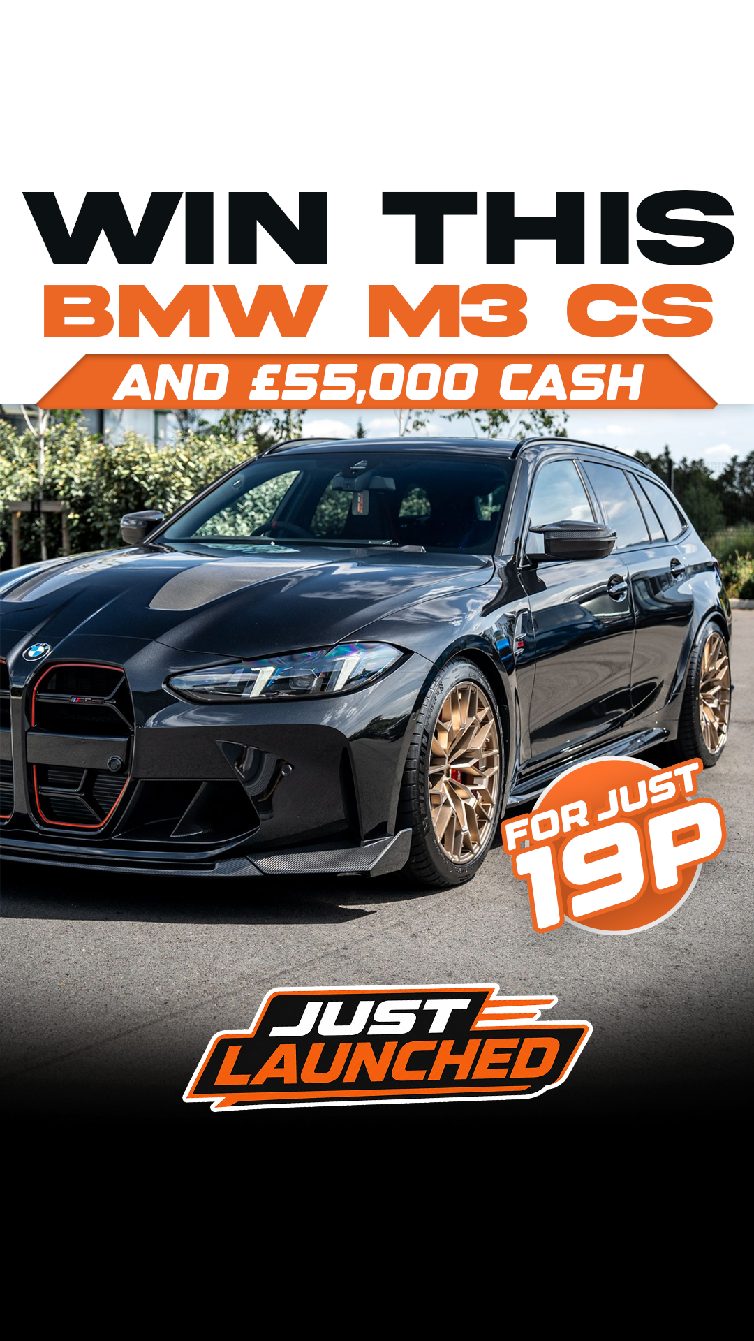 Dream Car Giveaways Facebook ad