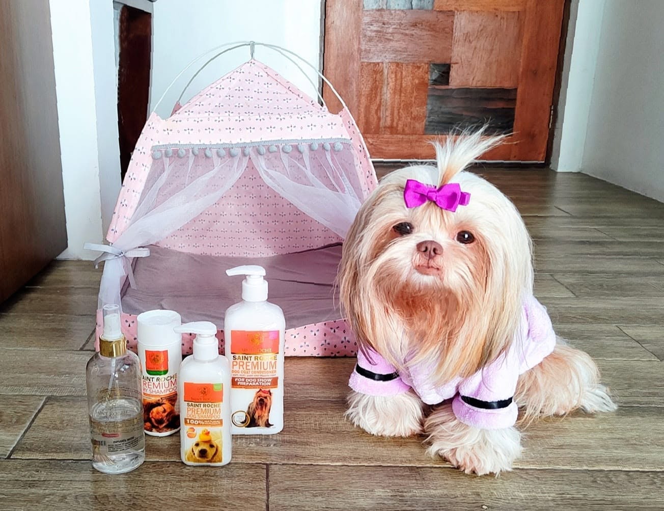 Saint Roche Premium Dog Shampoo Facebook ad