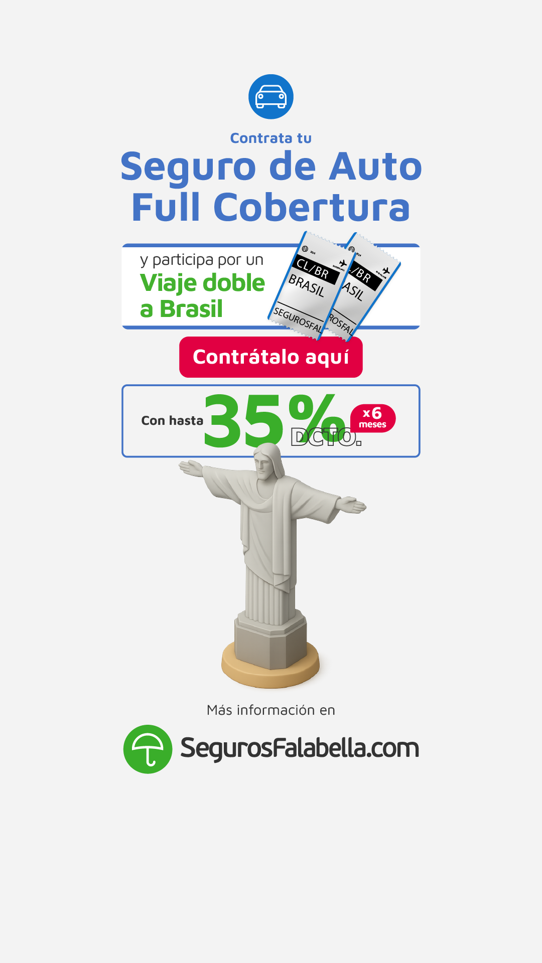 Seguros Falabella Chile Facebook ad