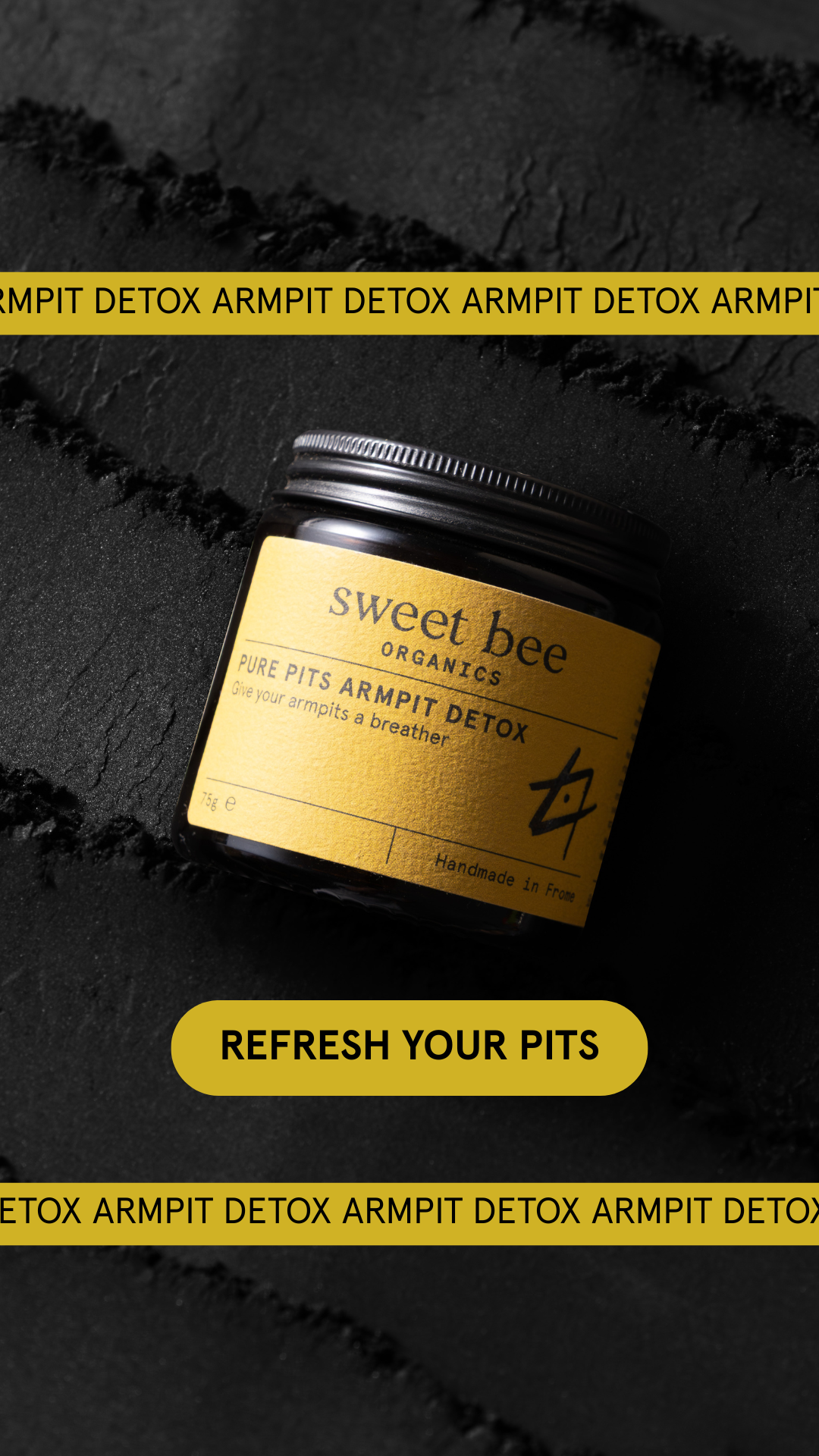 Sweet Bee Organics Facebook ad