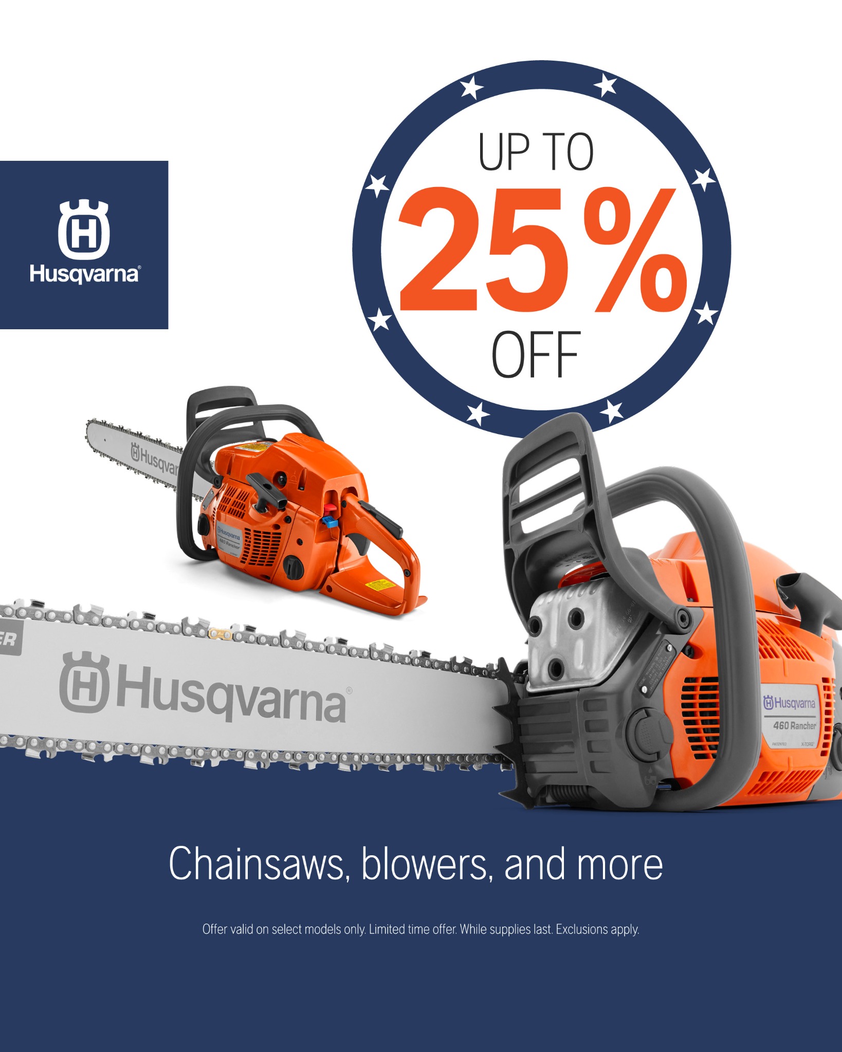 Husqvarna Facebook ad
