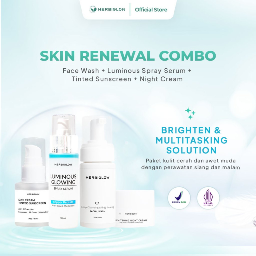 Herbiglow Natural Skincare Indonesia Facebook ad