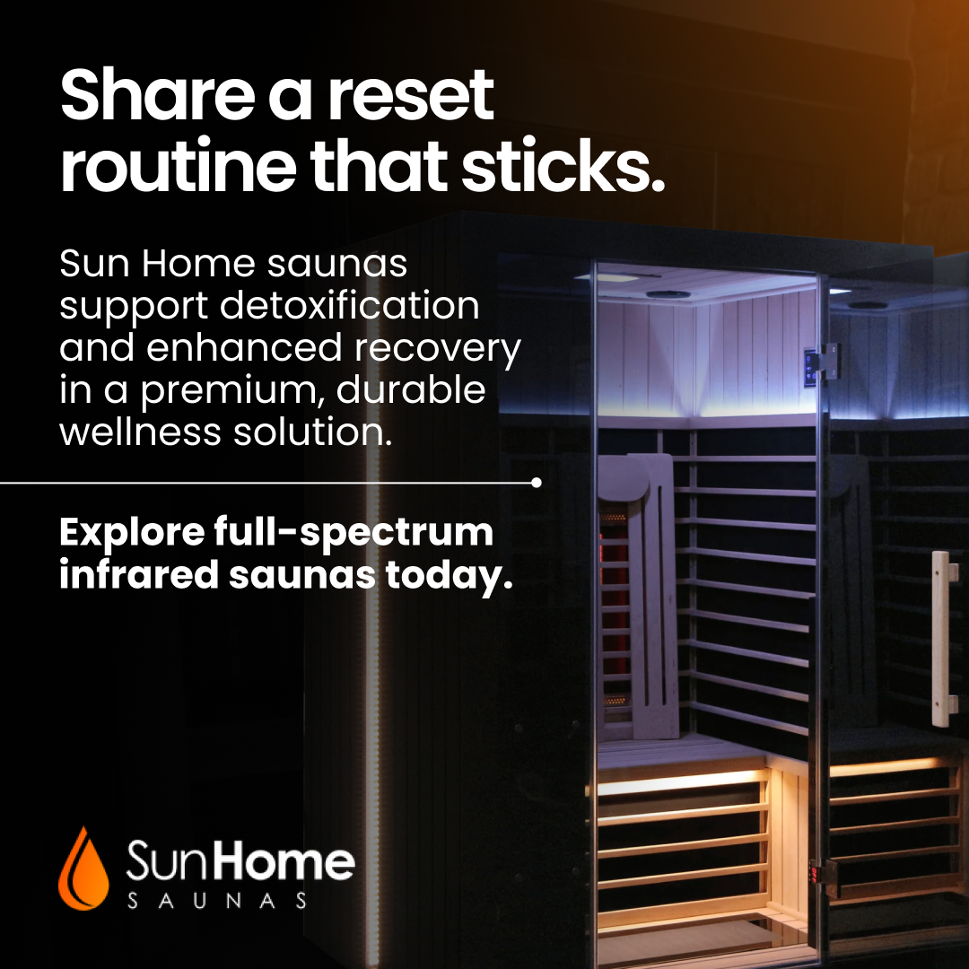 Sun Home Saunas Facebook ad