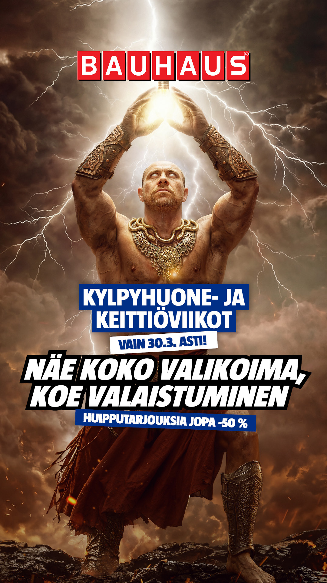 BAUHAUS Suomi Facebook ad