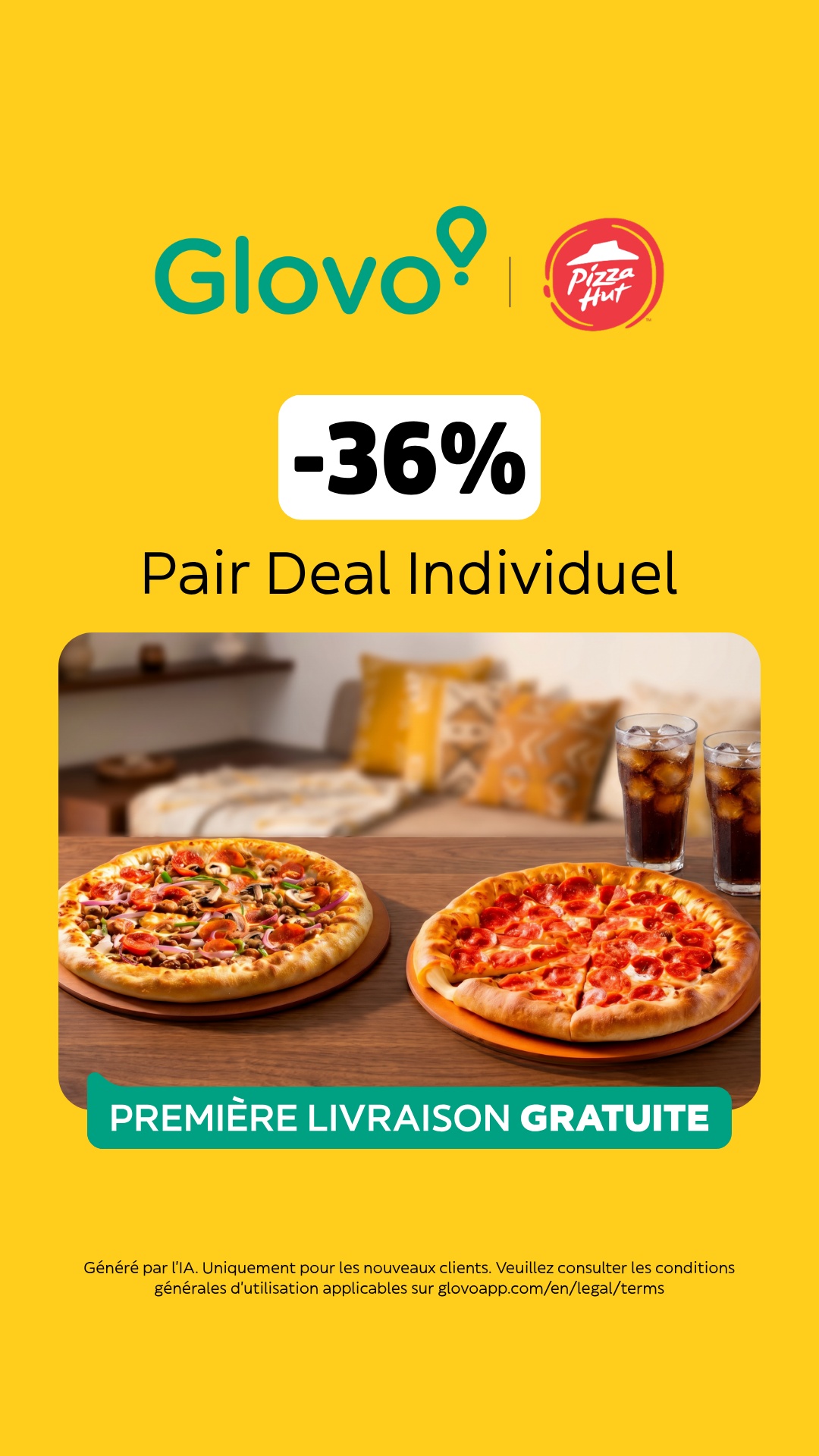 Glovo Facebook ad