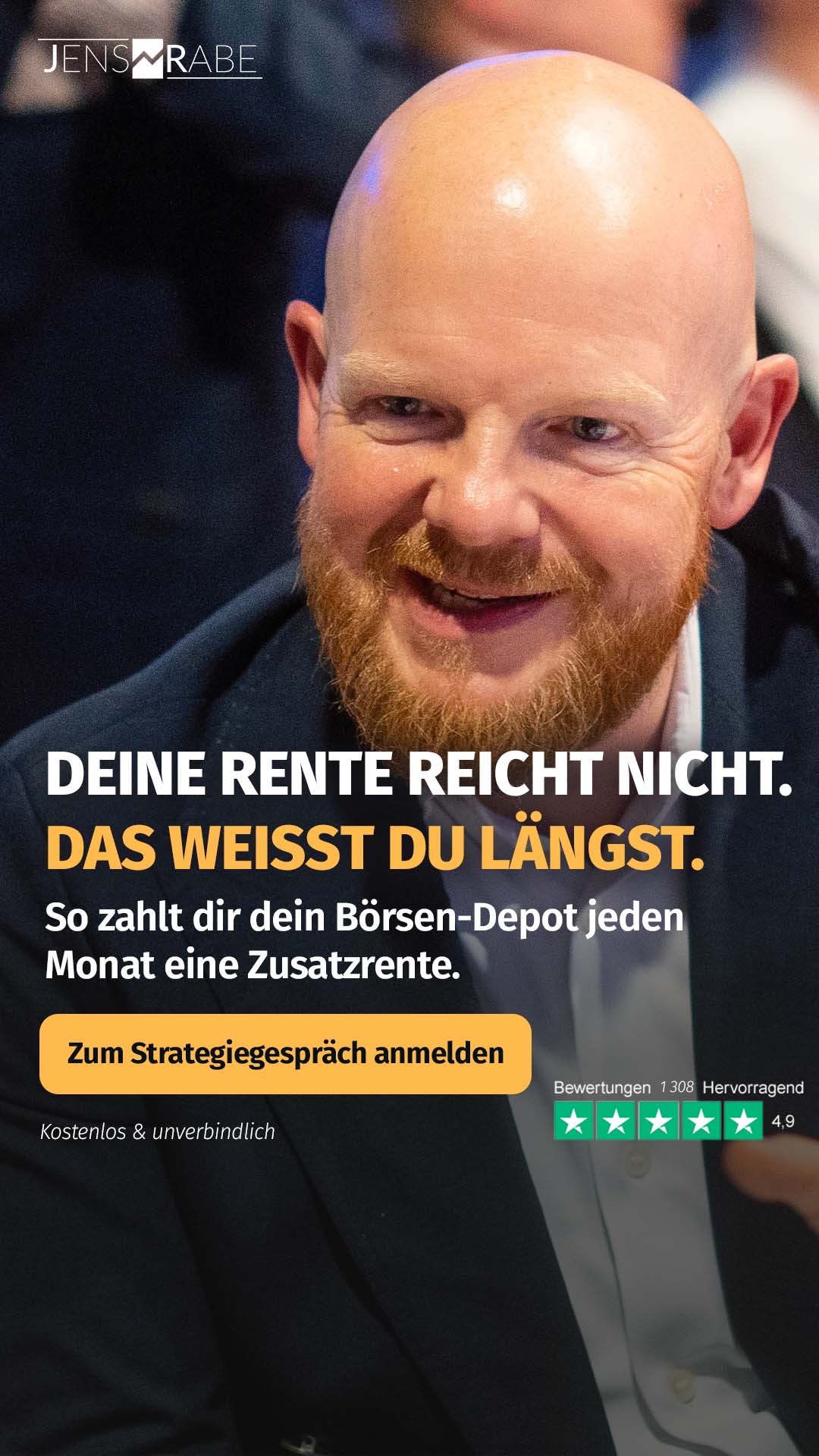 Jens Rabe Facebook ad