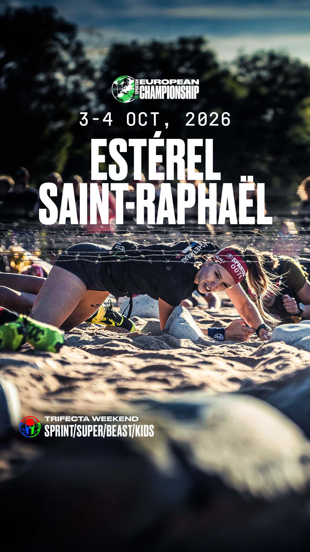 Spartan Race France Facebook ad