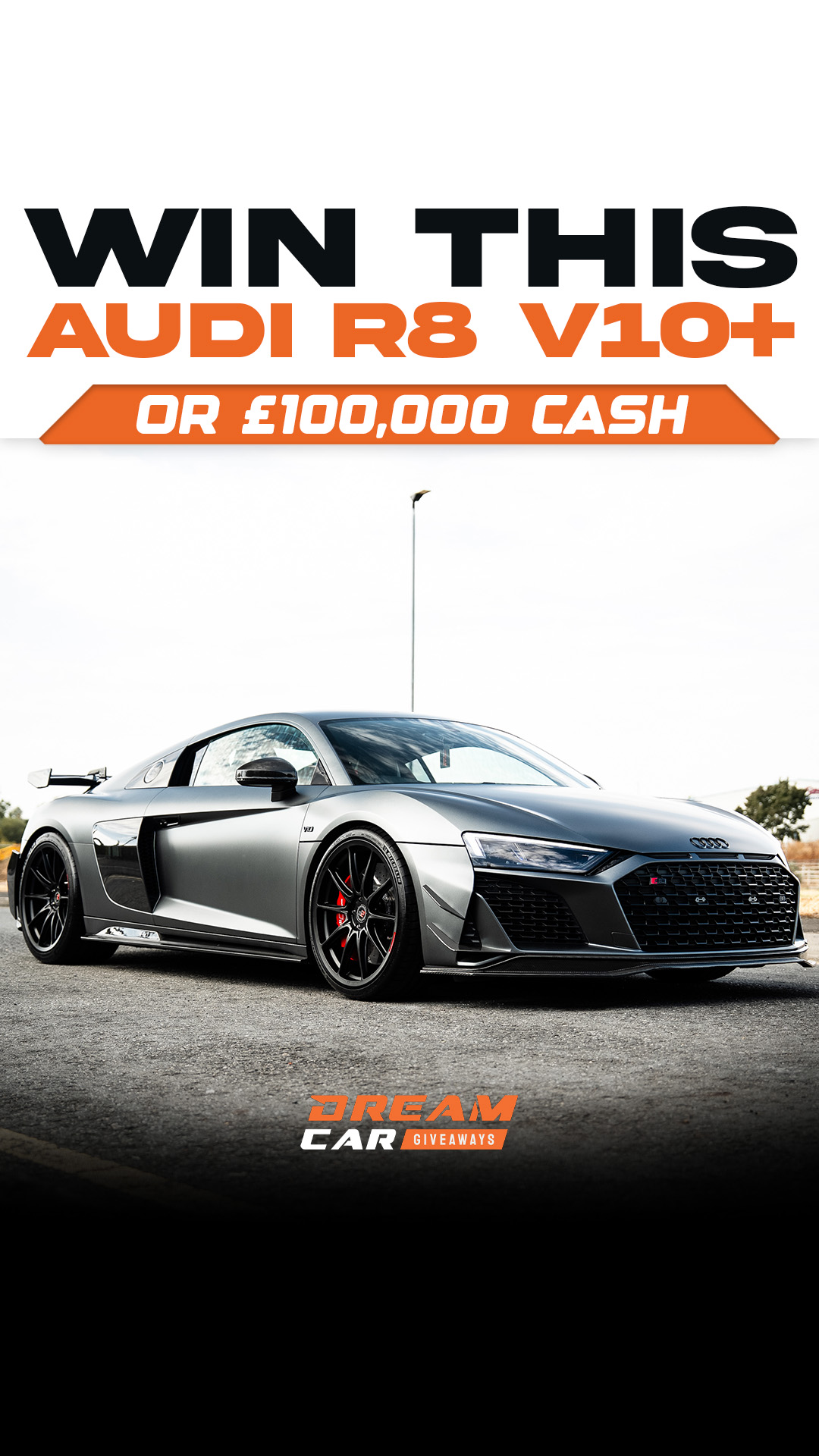 Dream Car Giveaways Facebook ad