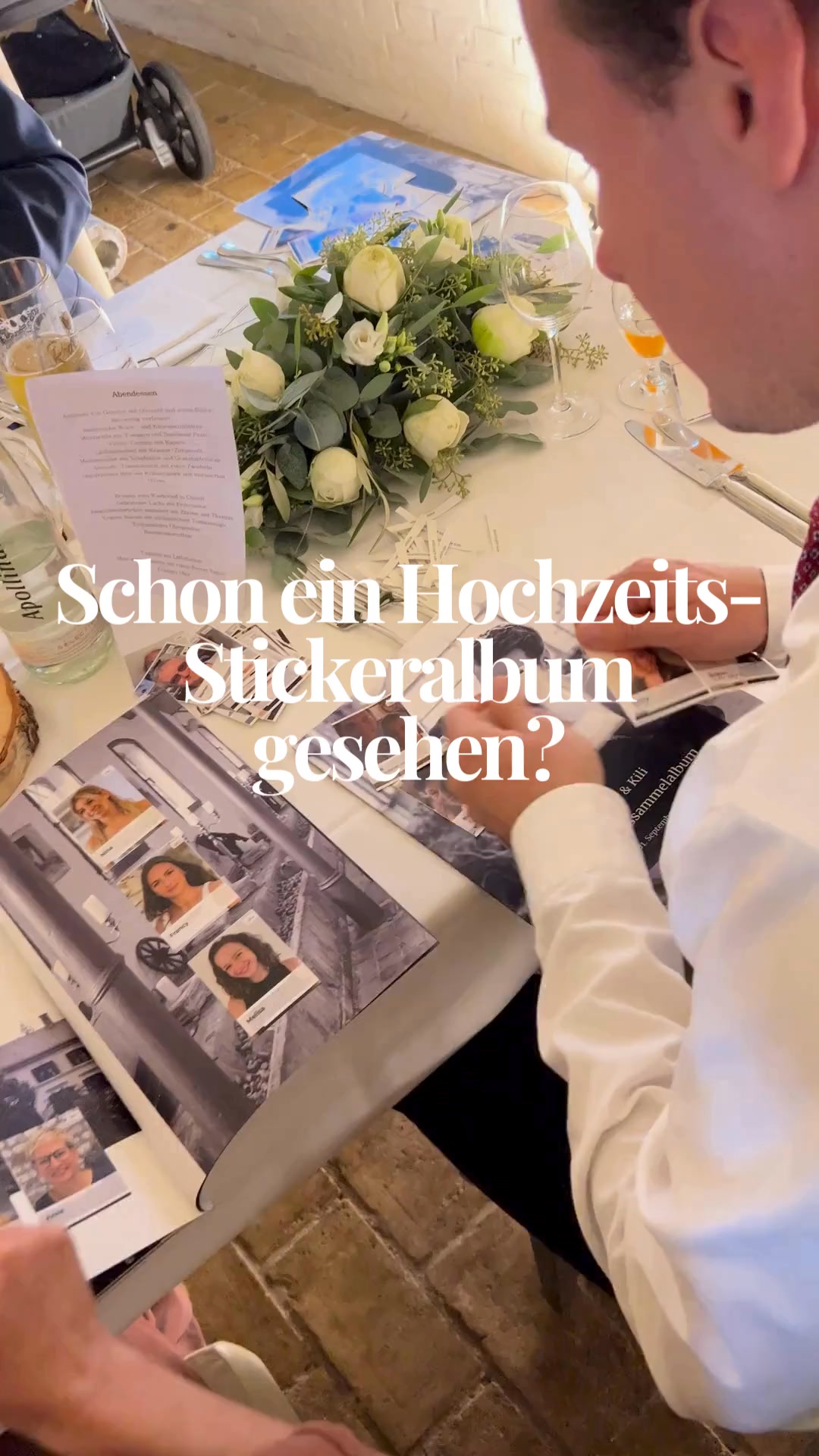 Stickerstars Wedding Facebook ad: Individuelle Gastgeschenke zur Hochzeit