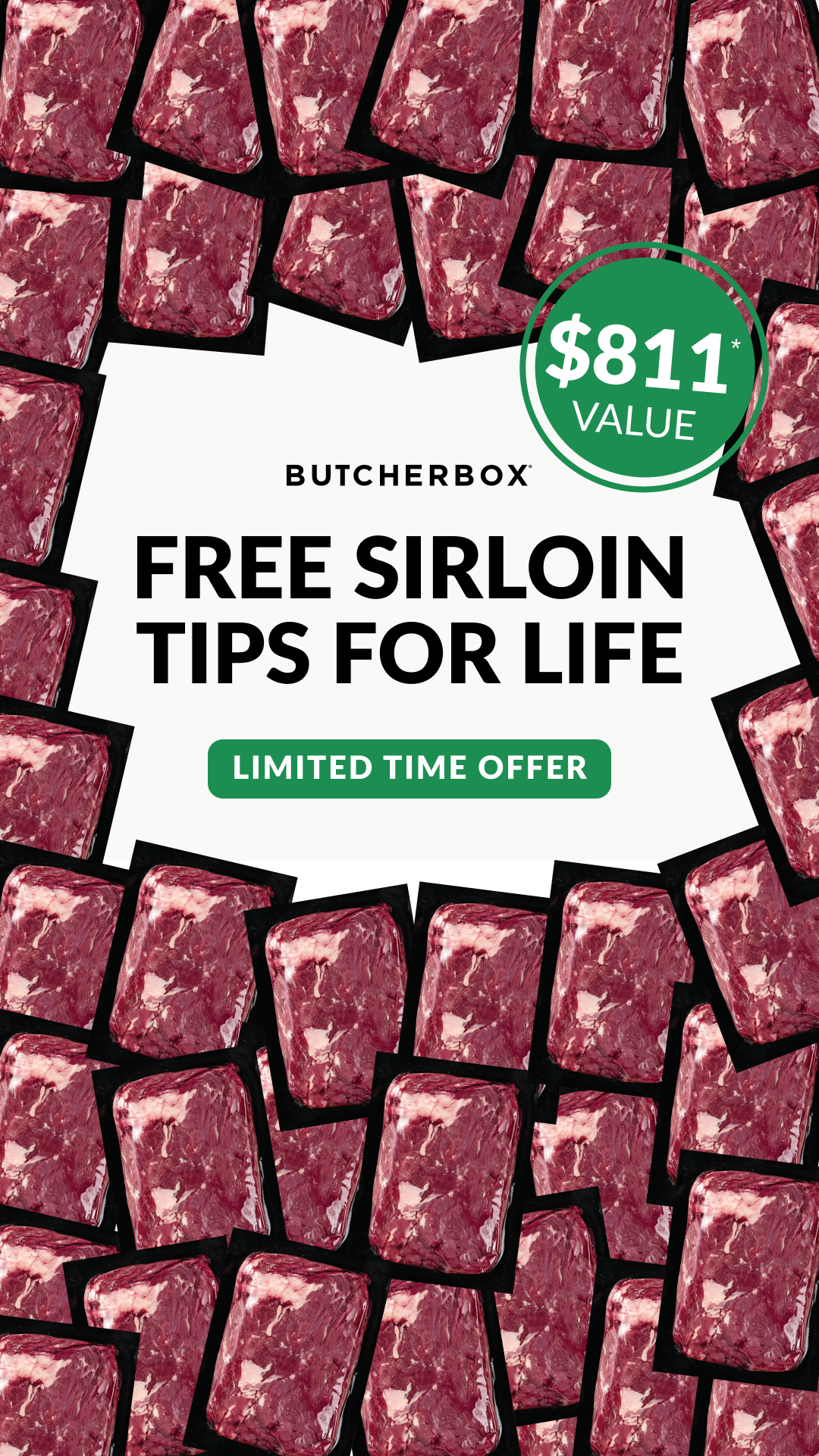 ButcherBox Facebook ad