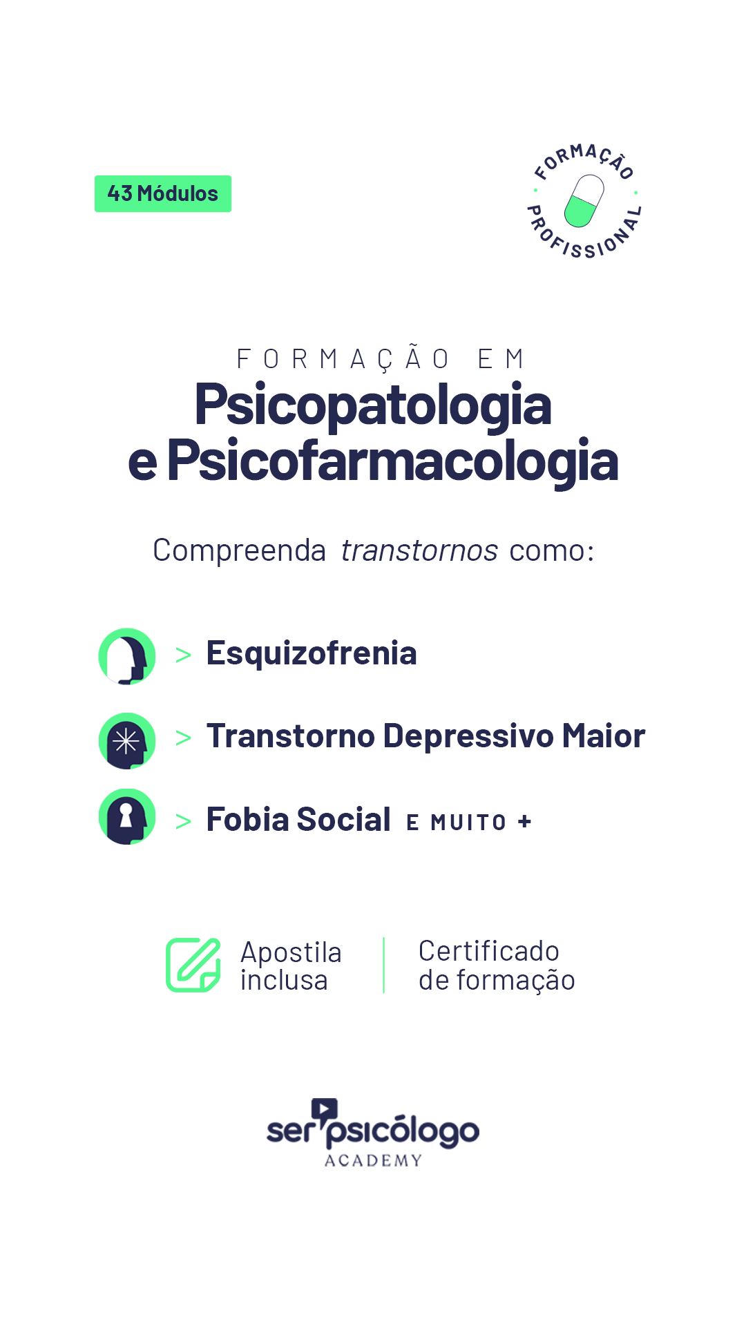 Ser Psicólogo Academy Facebook ad