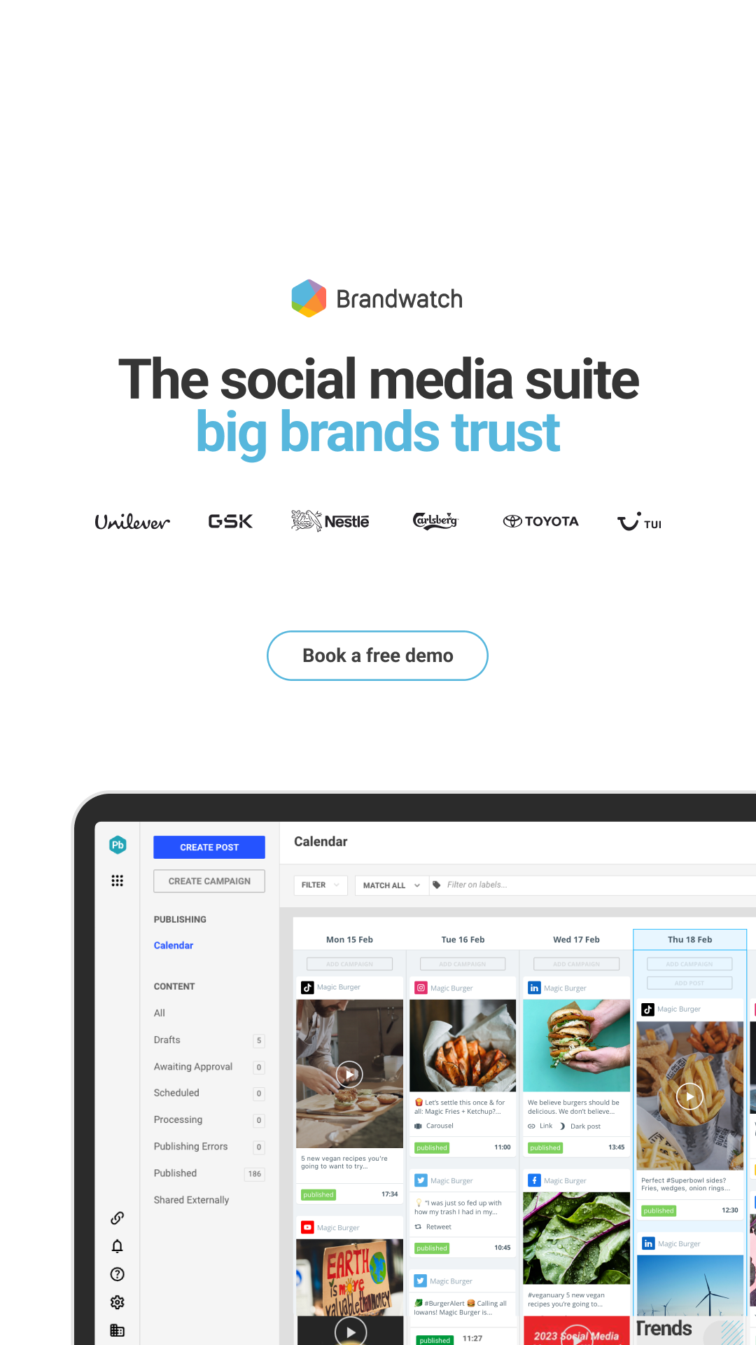 Brandwatch Facebook ad
