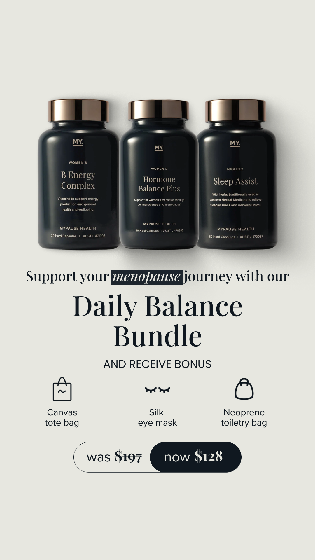 MyPause Health Facebook ad