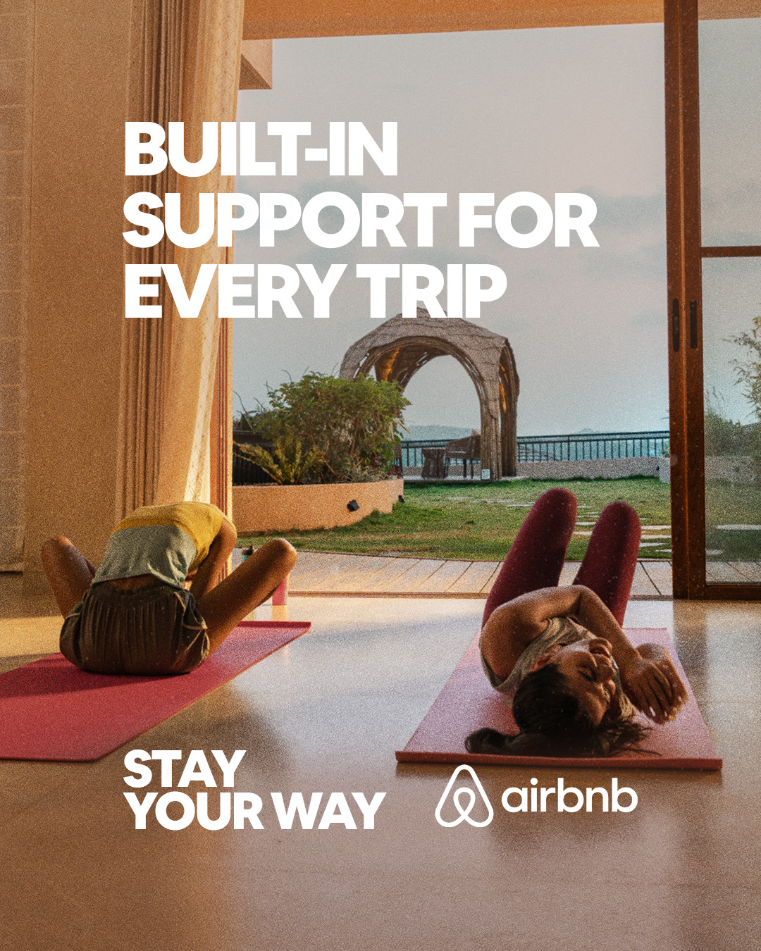 Airbnb Facebook ad
