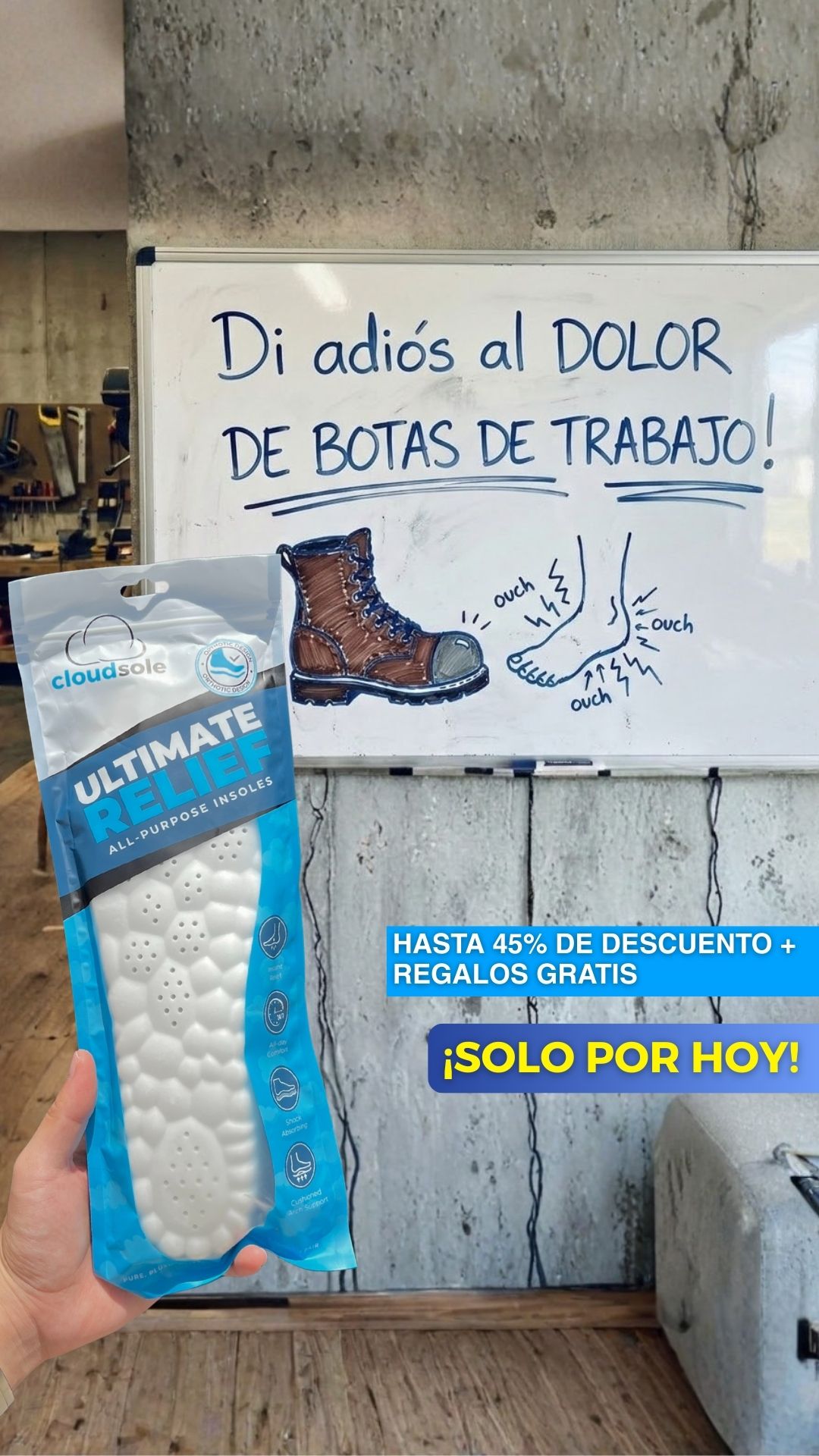 CloudSole Facebook ad