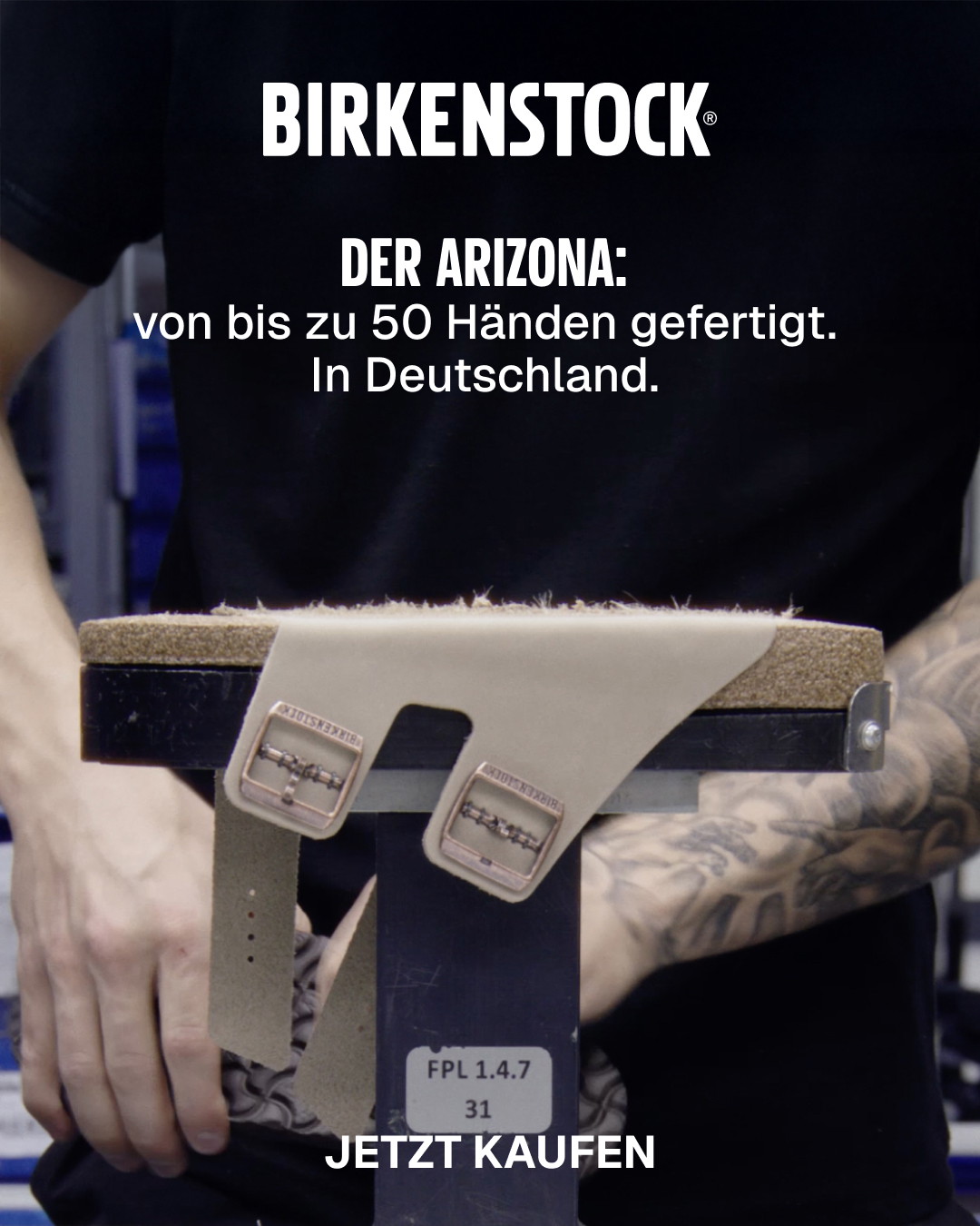 Birkenstock Facebook ad