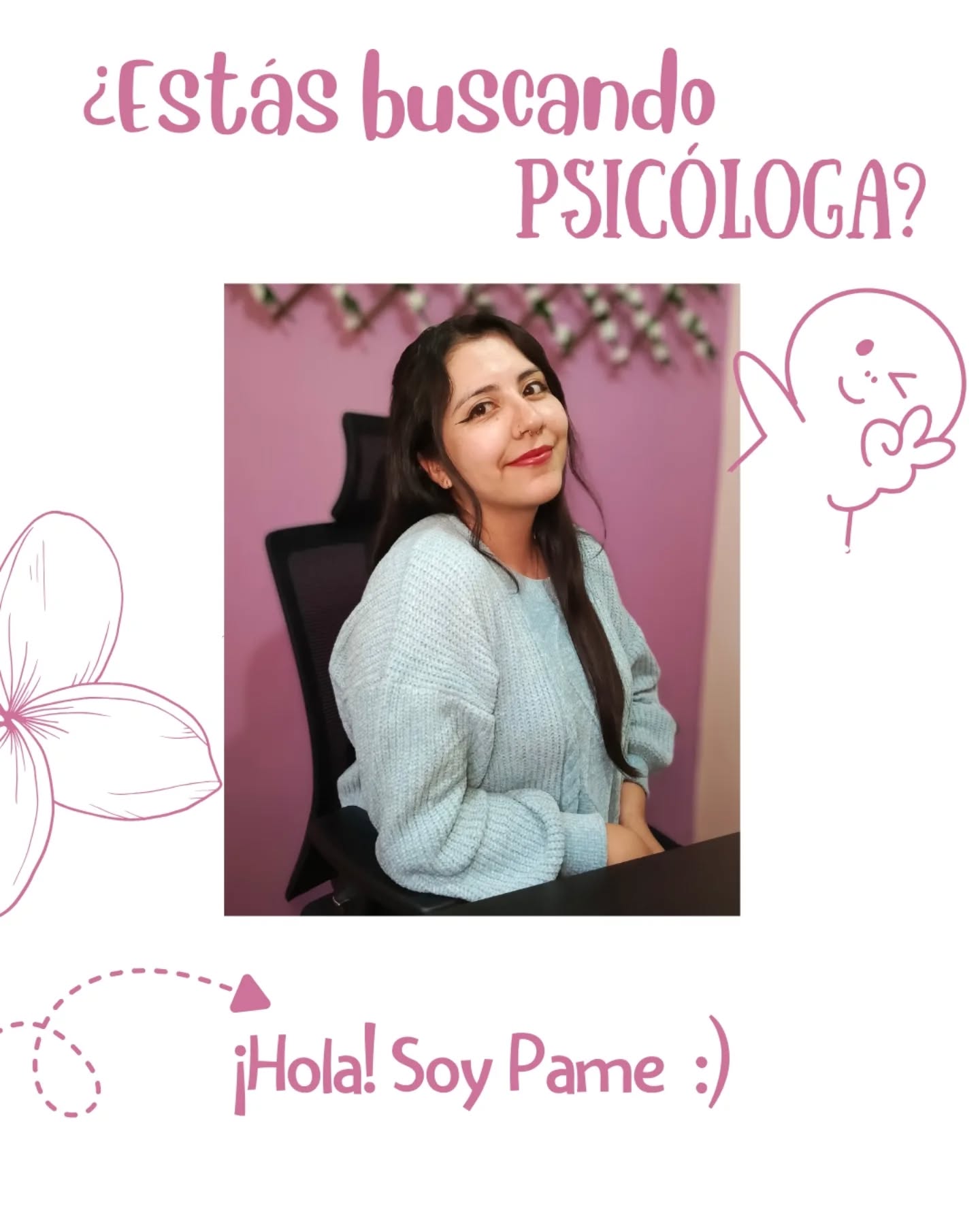 Psicóloga Pamela Noroña Facebook ad: ¿Buscas psicóloga?
