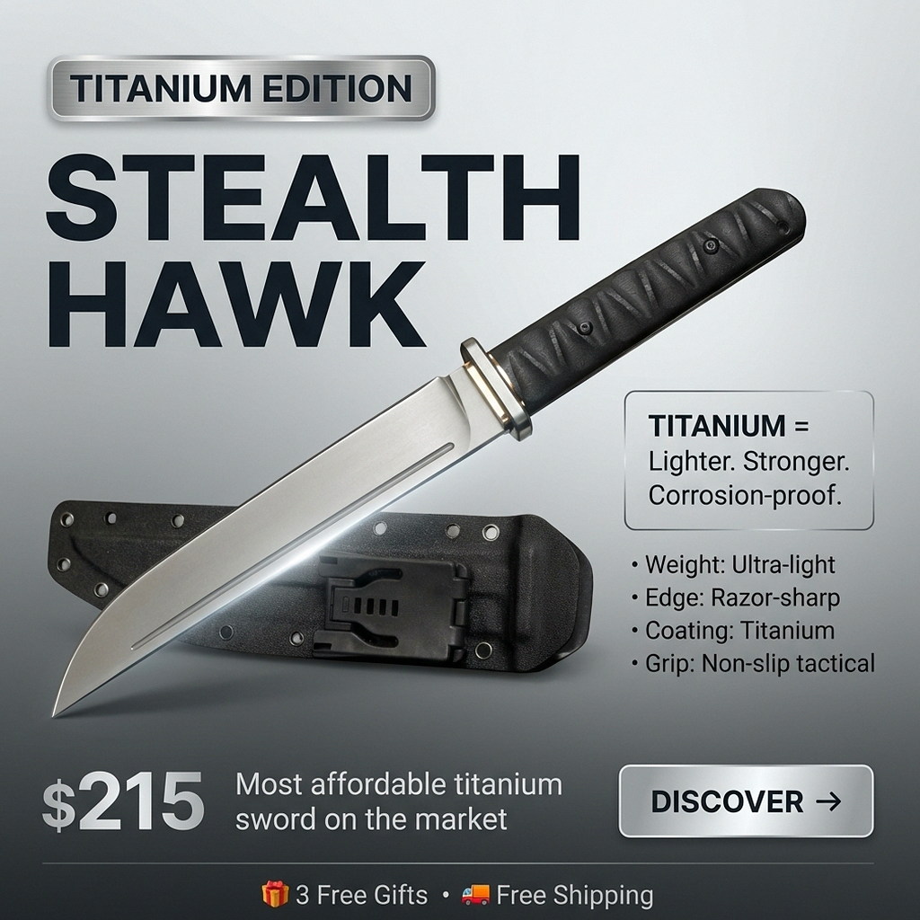 Katana Sword Facebook ad