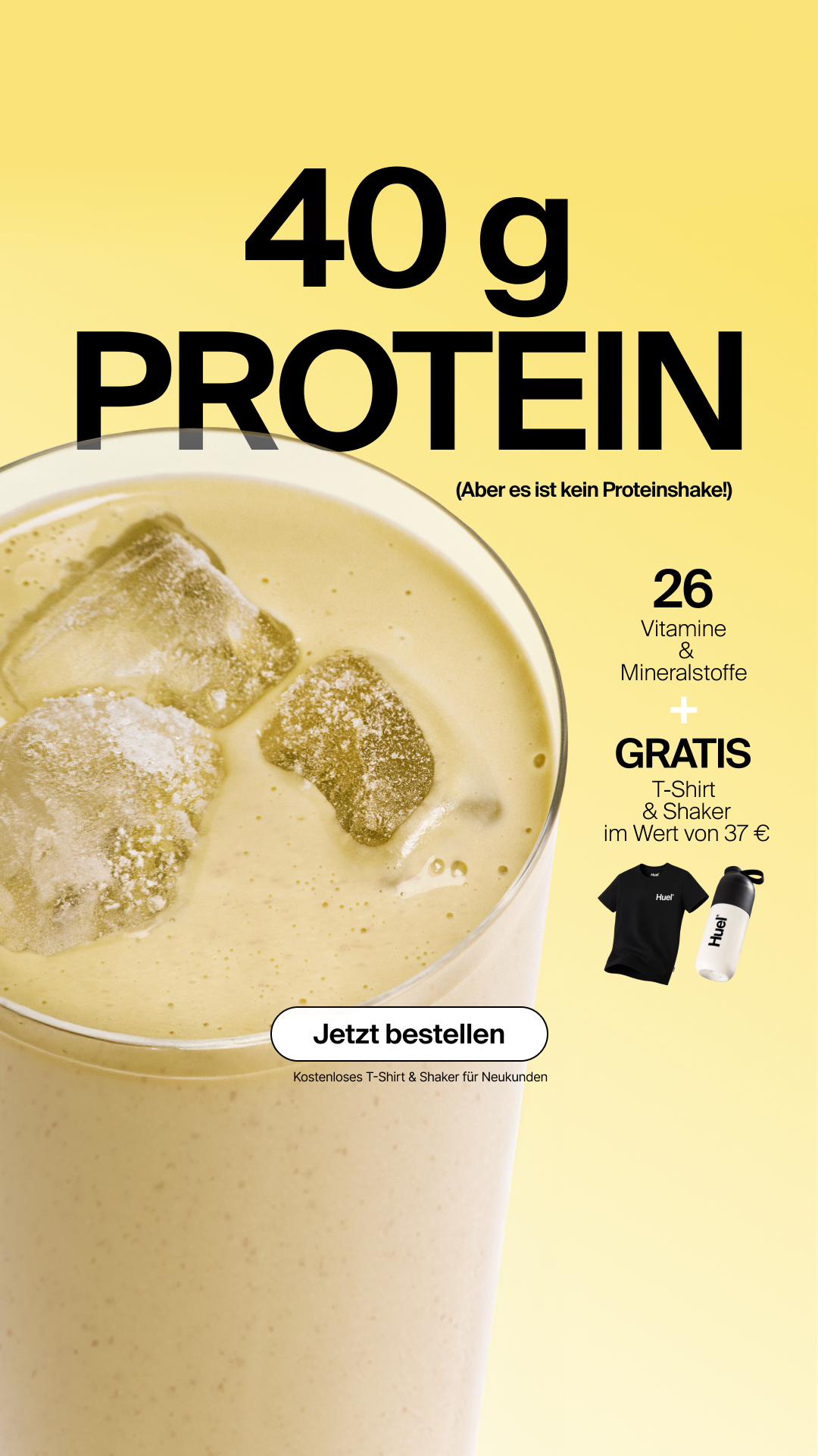 Huel Facebook ad