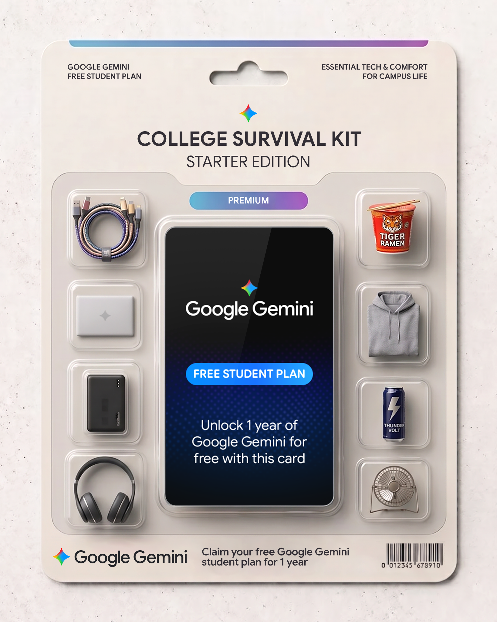 Google Facebook ad