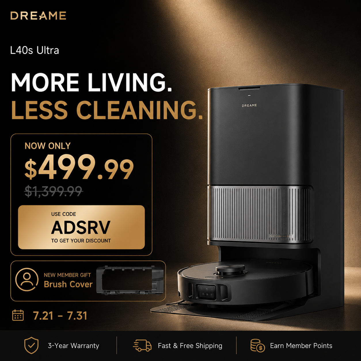 Dreame.us Facebook ad