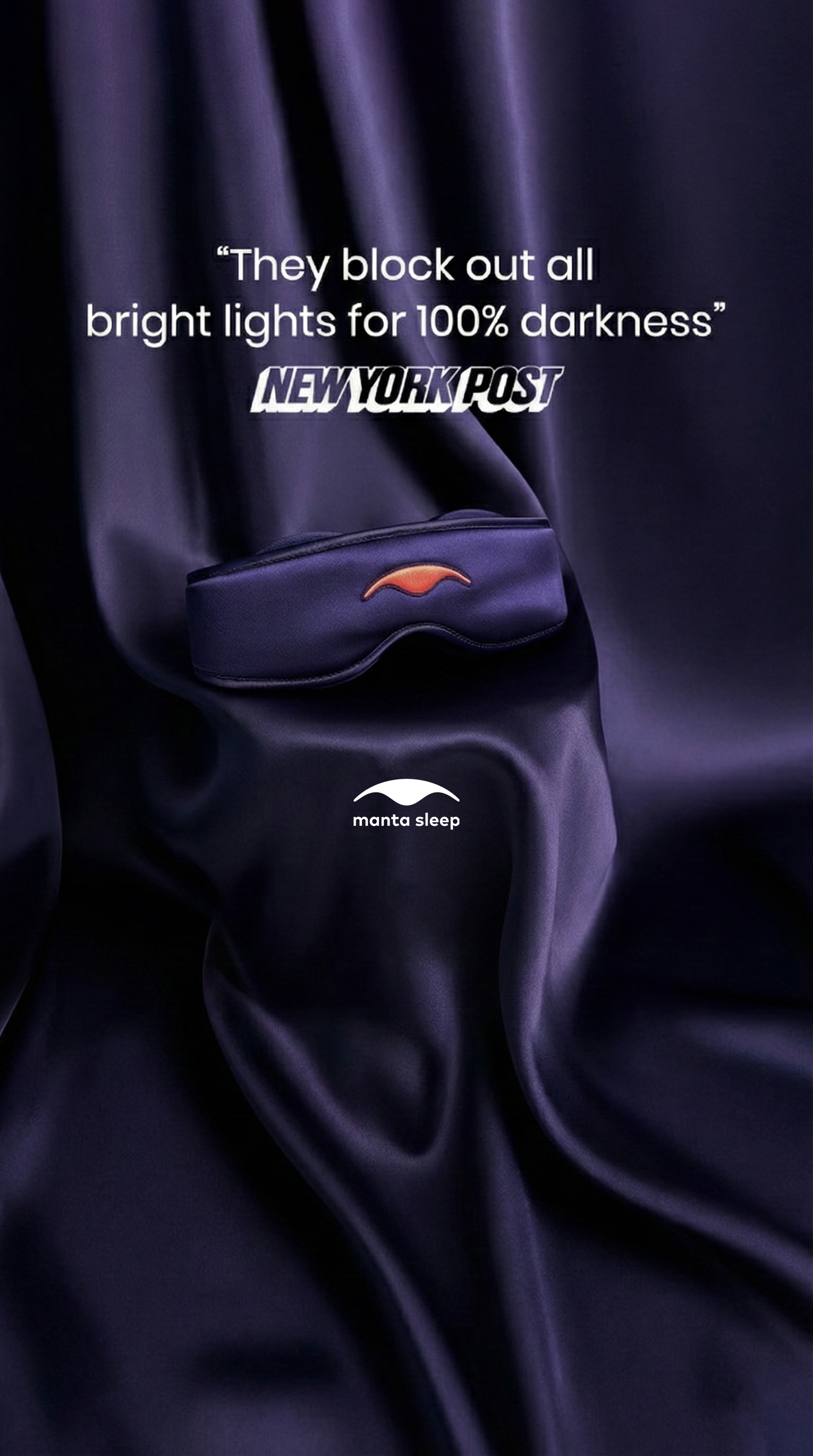 Manta Sleep Facebook ad