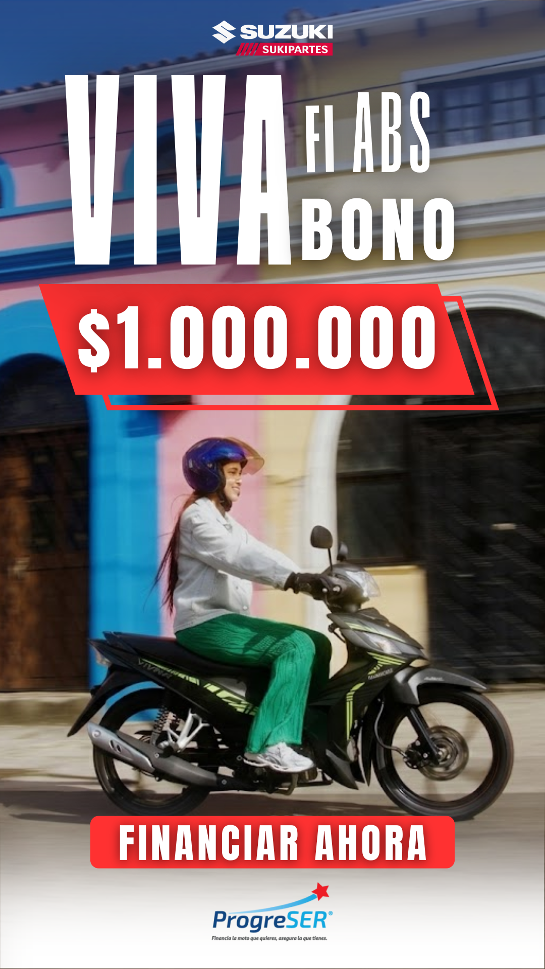 Sukipartes Motos Facebook ad from May 8, 2026