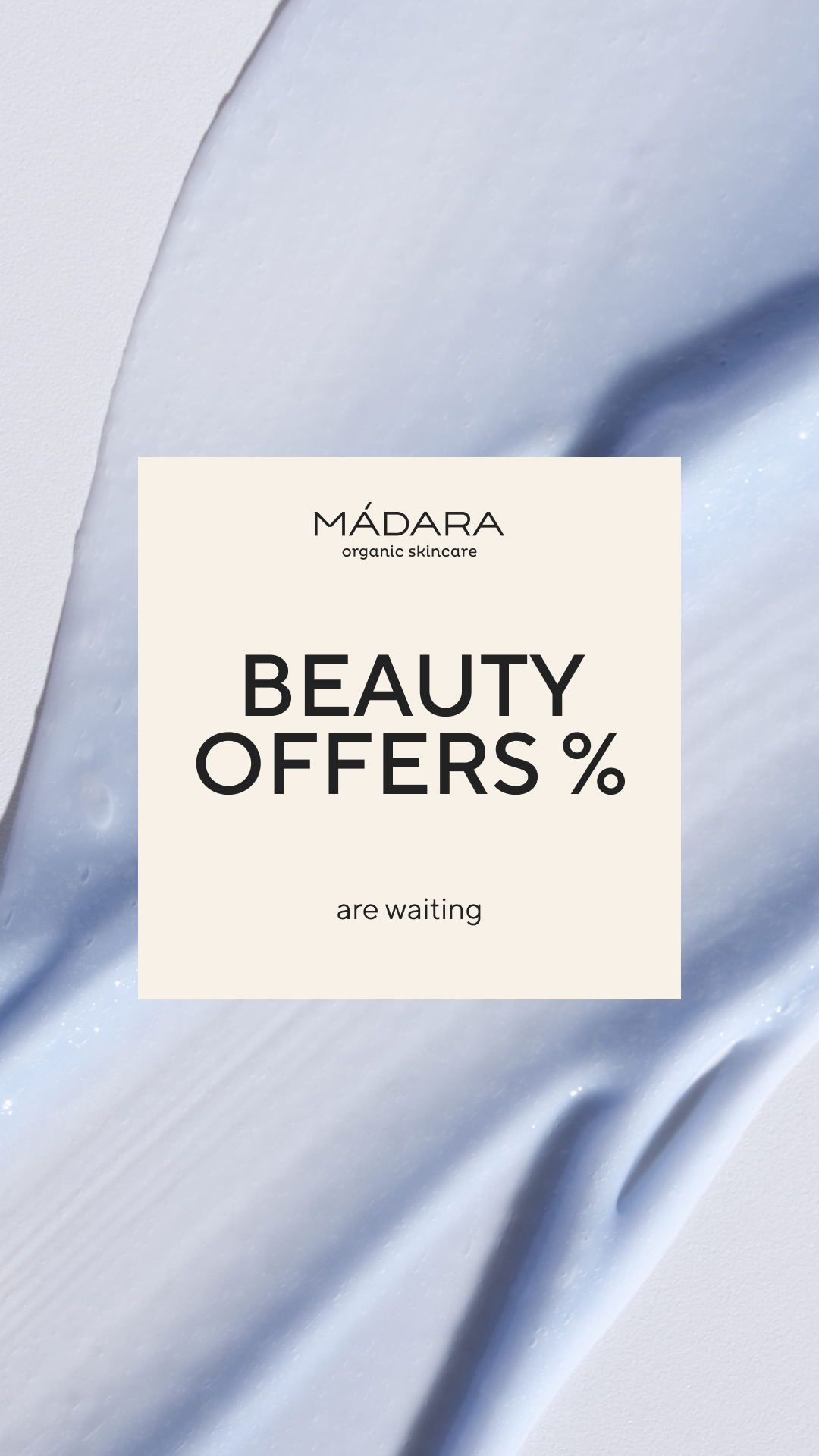 Mádara Organic Skincare Facebook ad