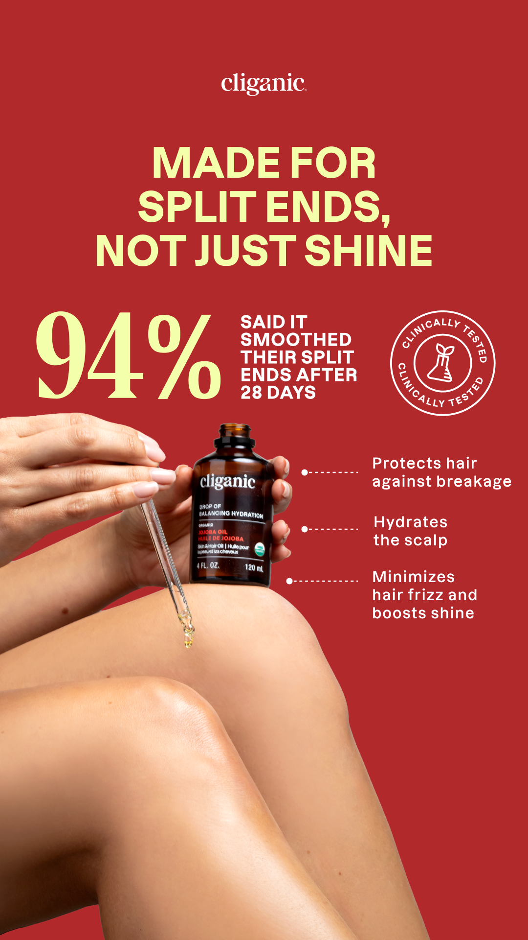 Cliganic Facebook ad