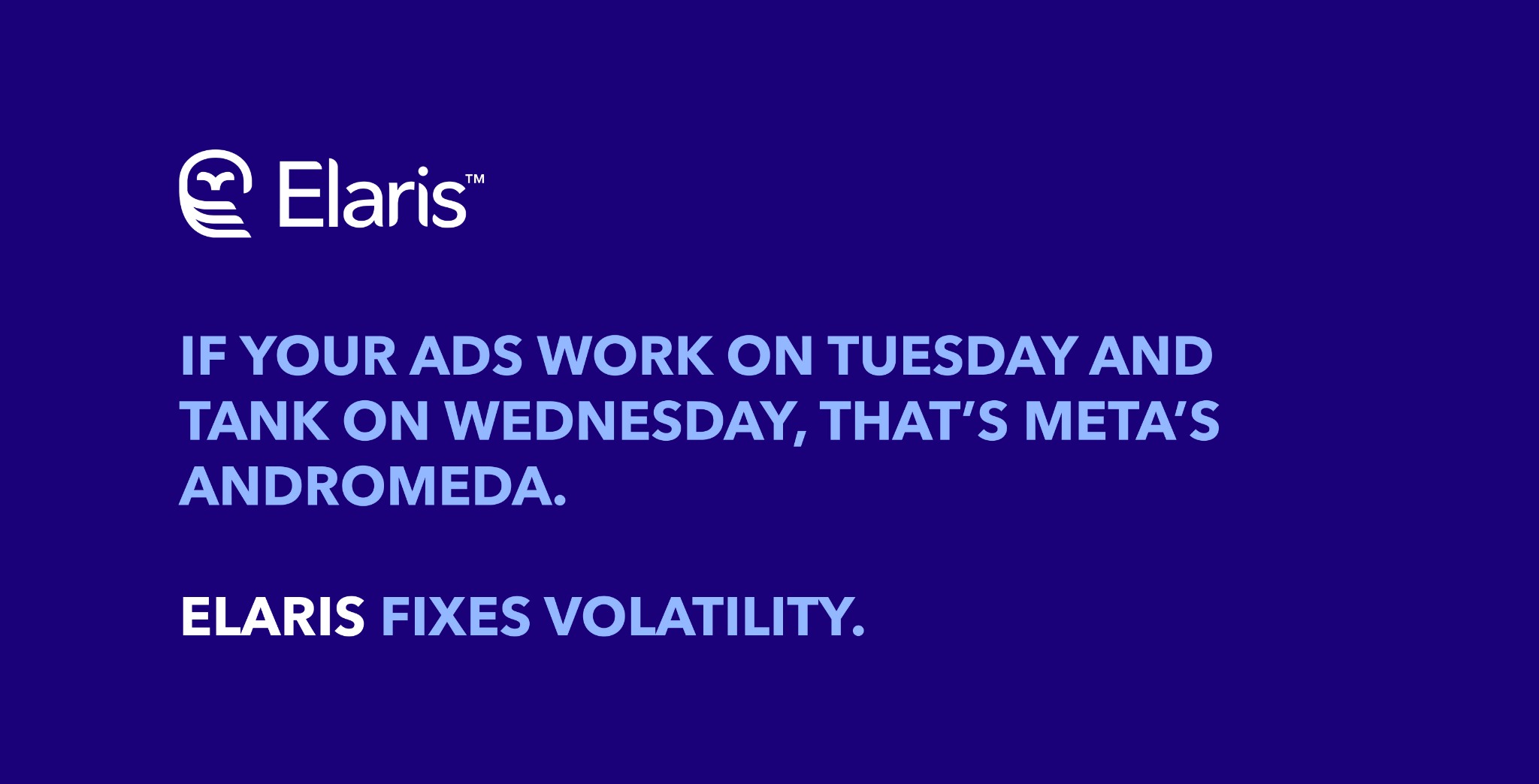 Elaris Facebook ad