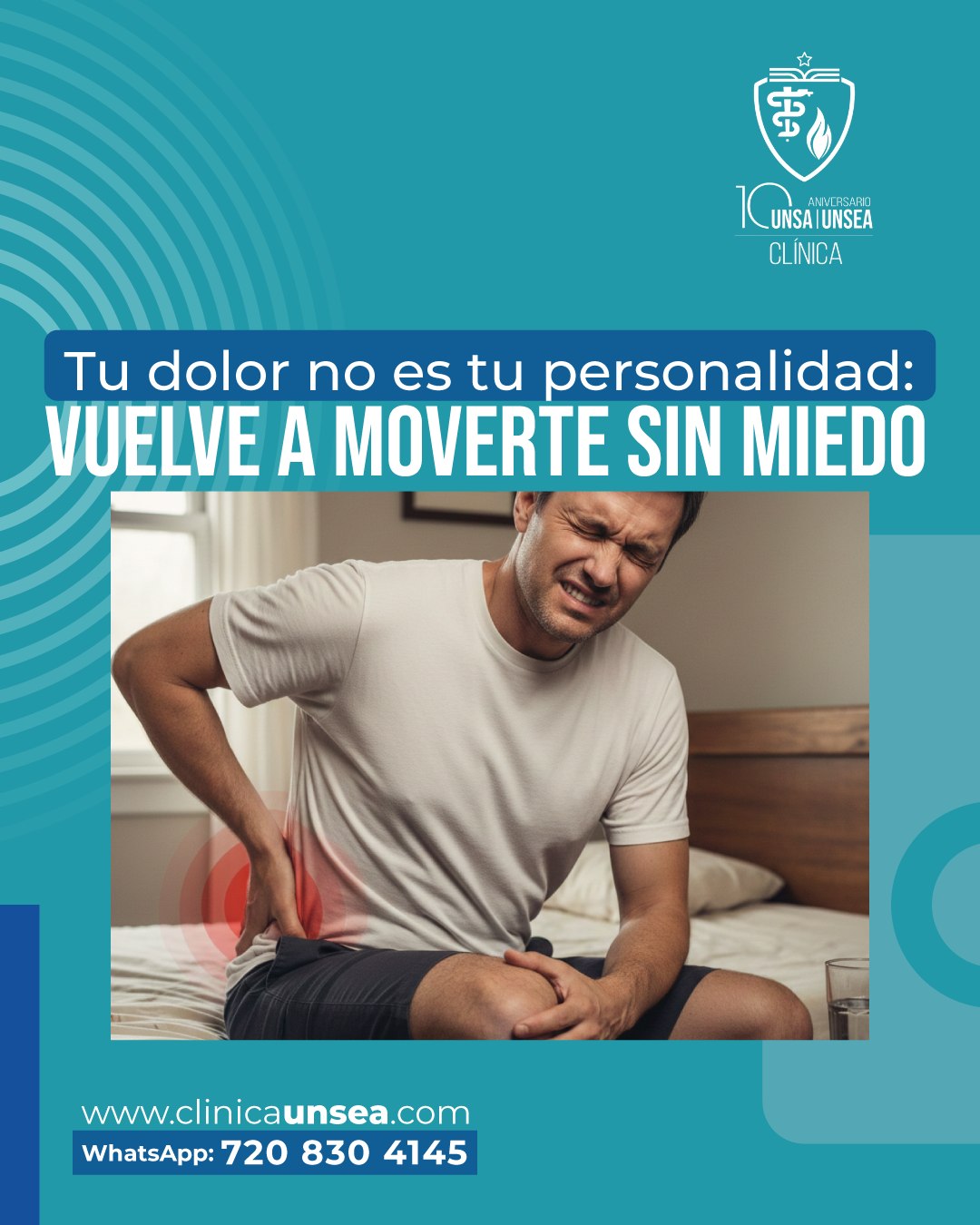 Clínica UNSEA Facebook ad: Agenda tu cita