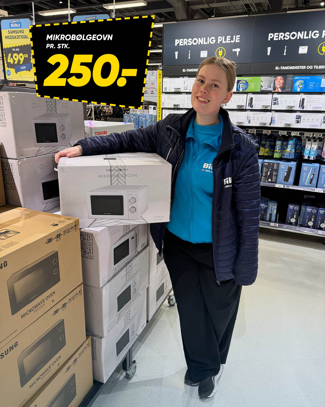 Bilka Facebook ad: Se mere i avisen