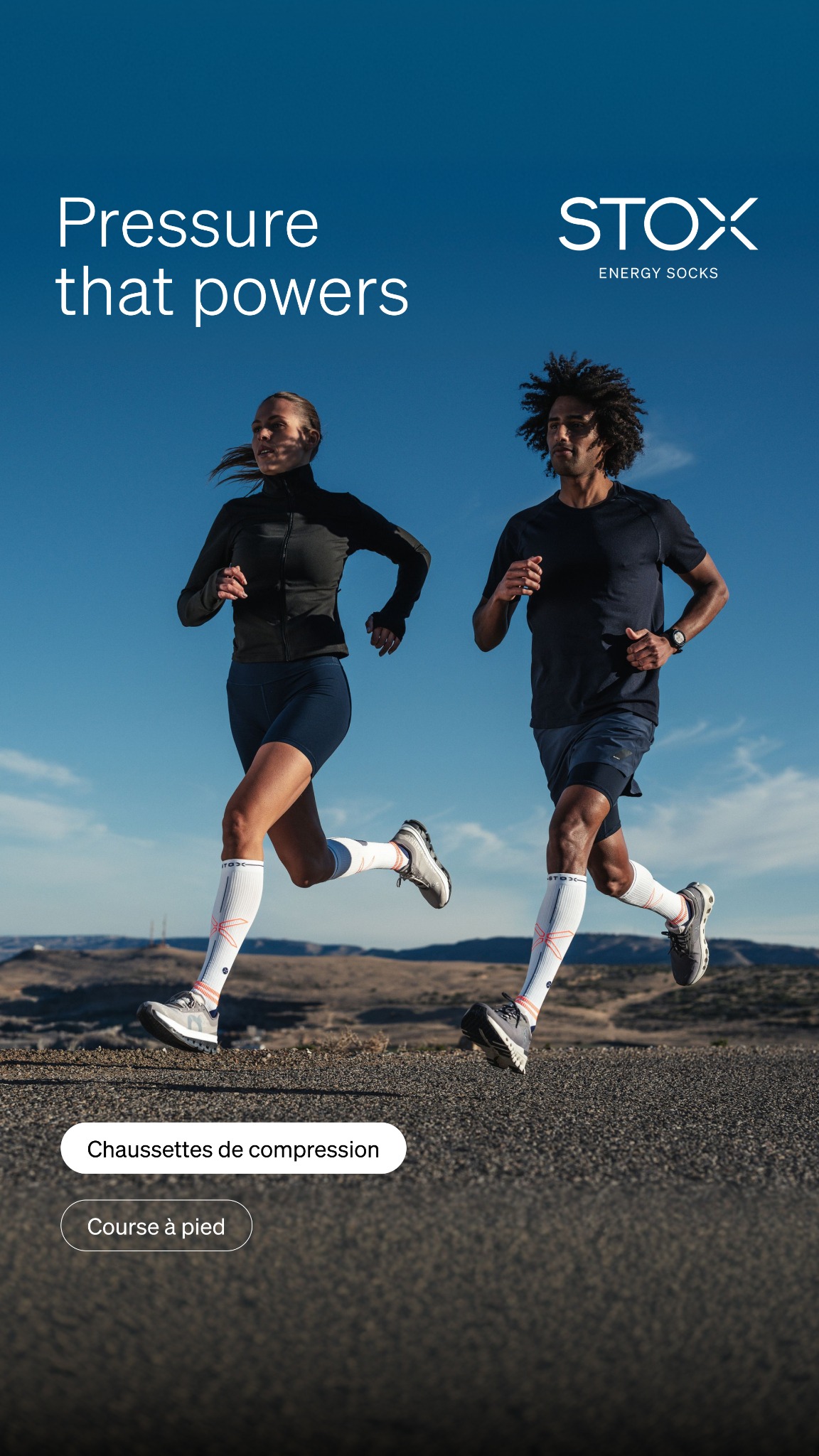 STOX Energy Socks Facebook ad
