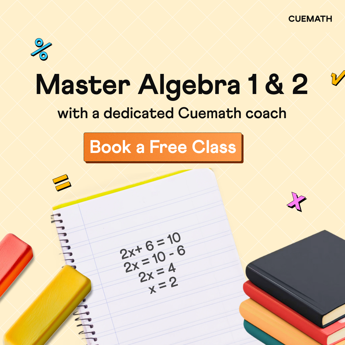 Cuemath Facebook ad