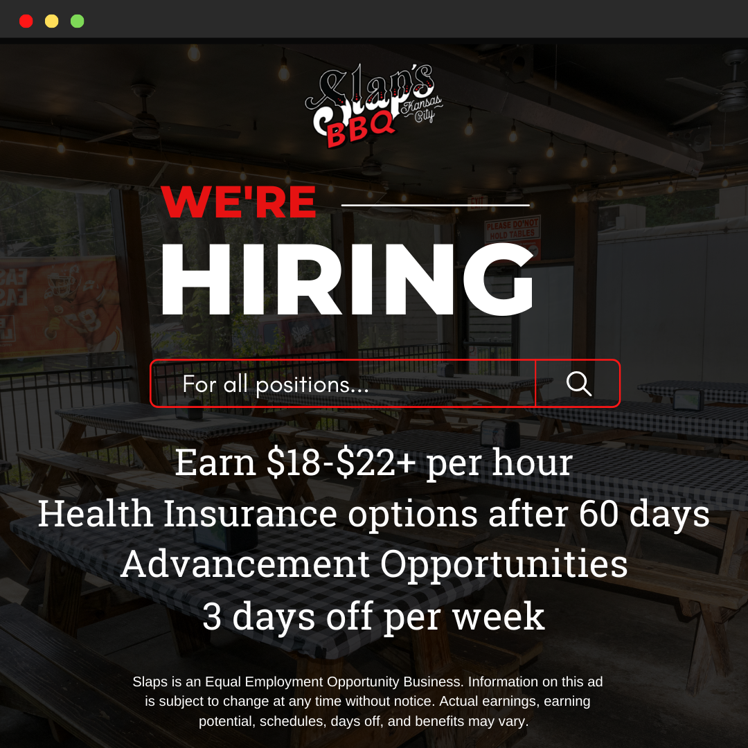 Slap's BBQ Facebook ad: Join Our Family