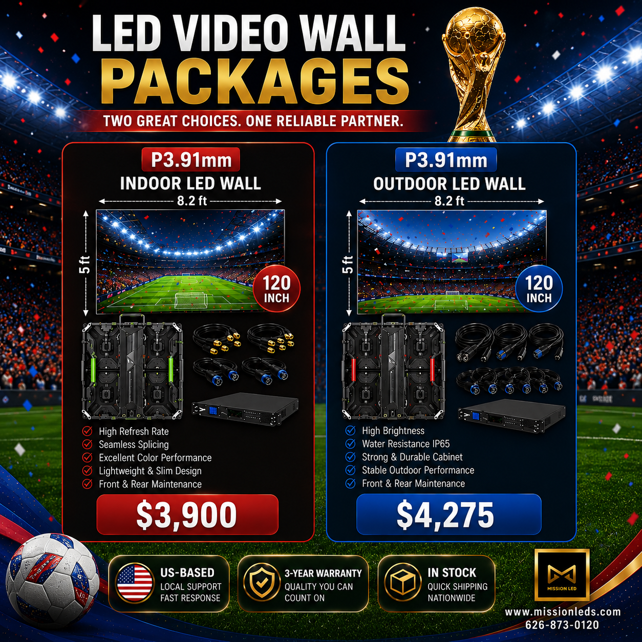 Mission LED Facebook ad