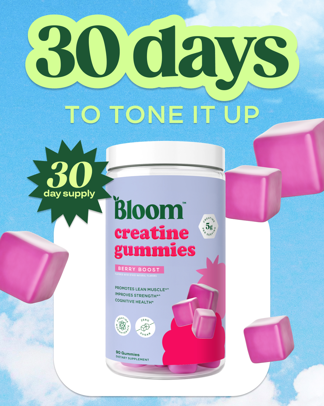 Bloom Nutrition Facebook ad