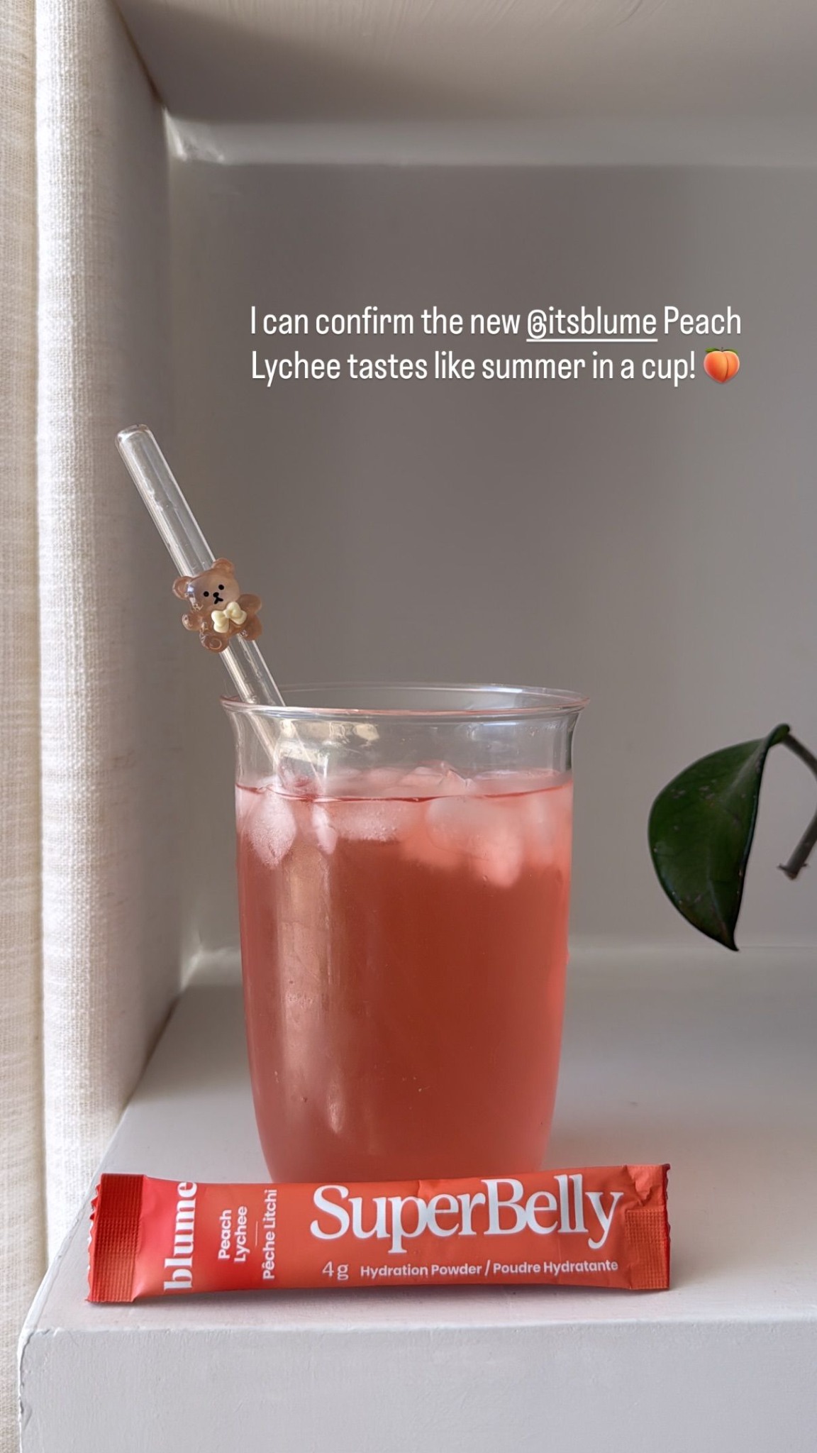 Blume Facebook ad