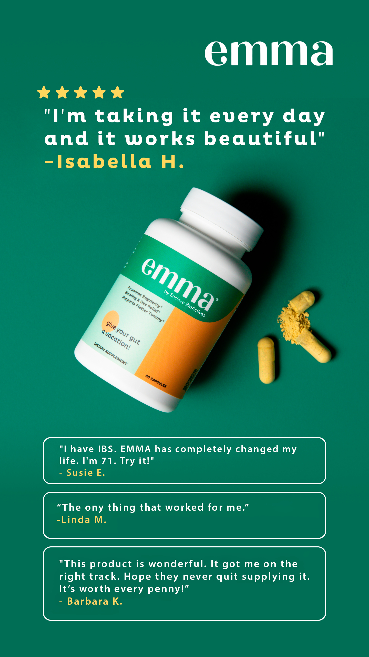 Emma Facebook ad