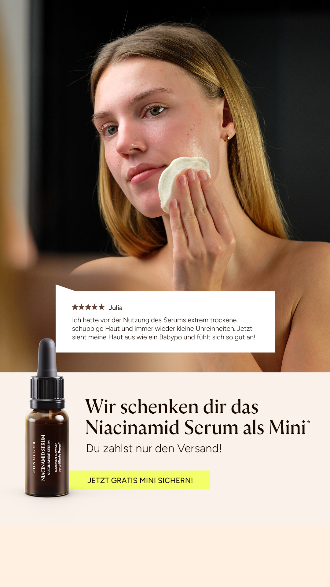 Junglück Facebook ad