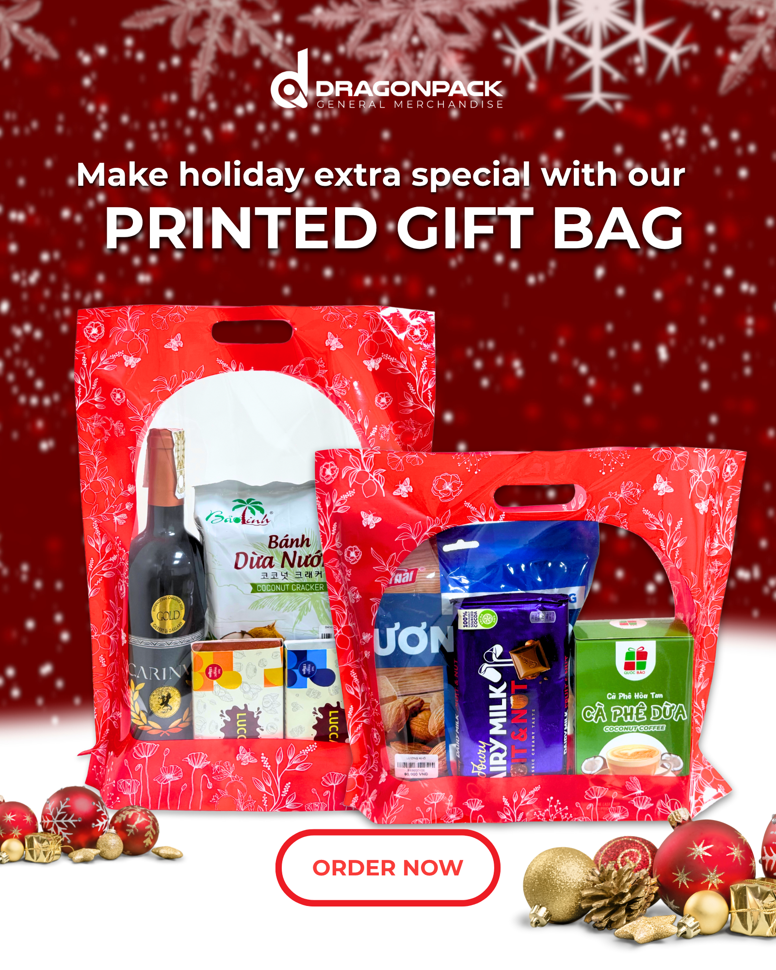 Dragonpack General Merchandise Facebook ad from Nov 20, 2025
