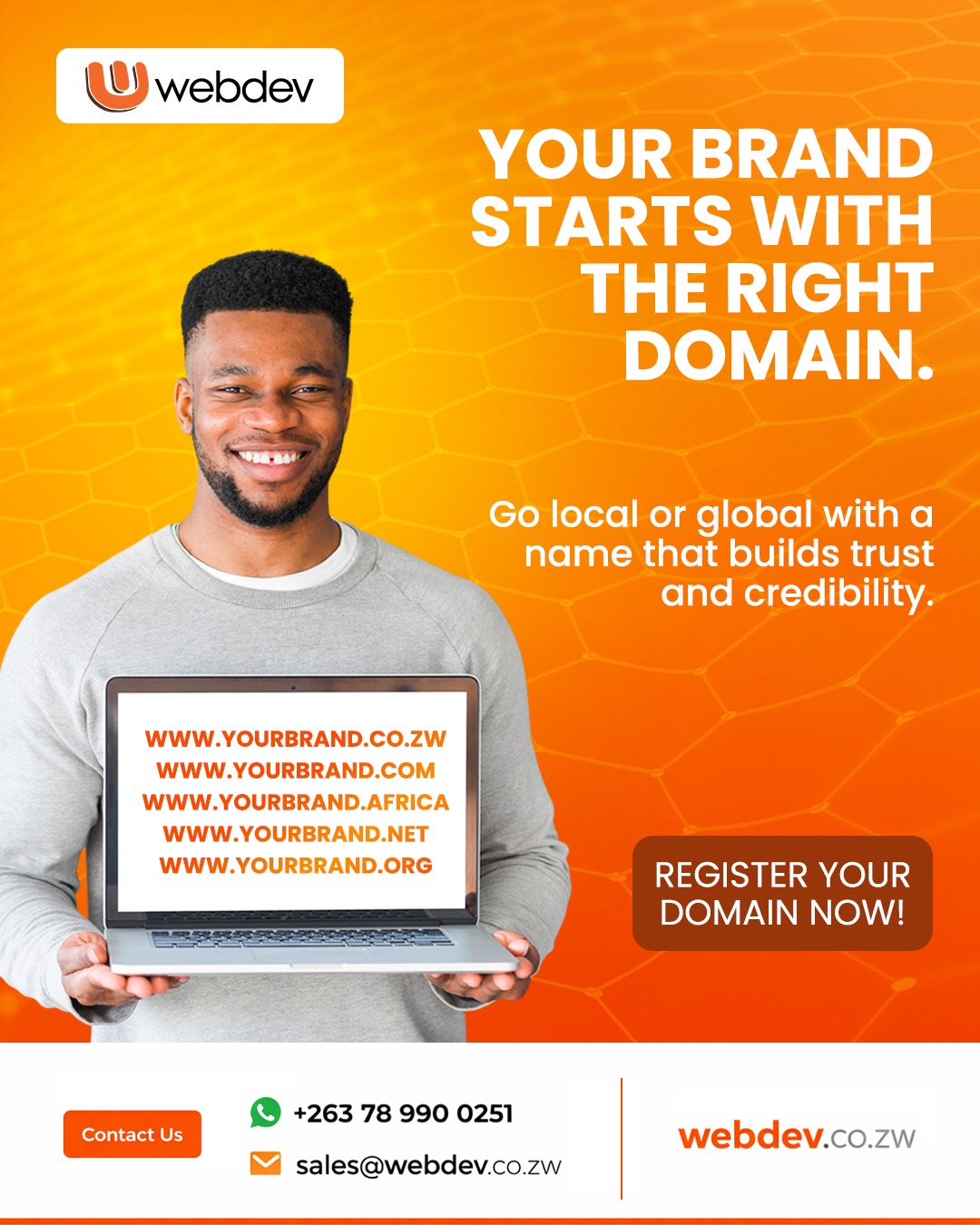 Webdev Zimbabwe Facebook ad