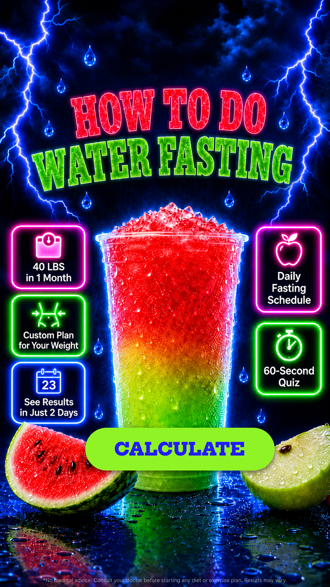 Simple Fasting App Facebook ad