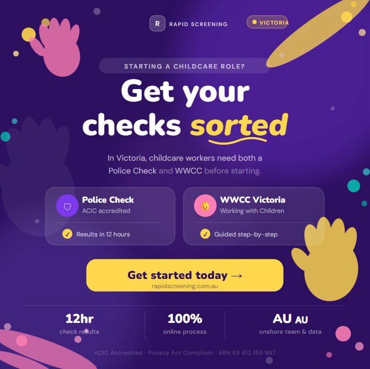 Rapid Screening - Background Check Facebook ad: Police Check Australia | Fast Results | Rapid Screening