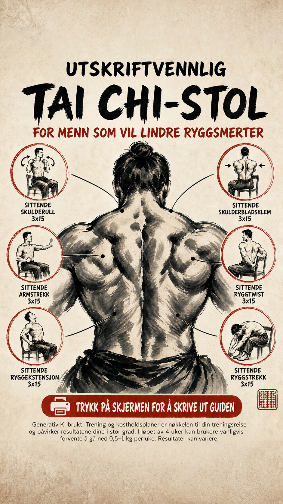 Mike's Strength Challenge Facebook ad