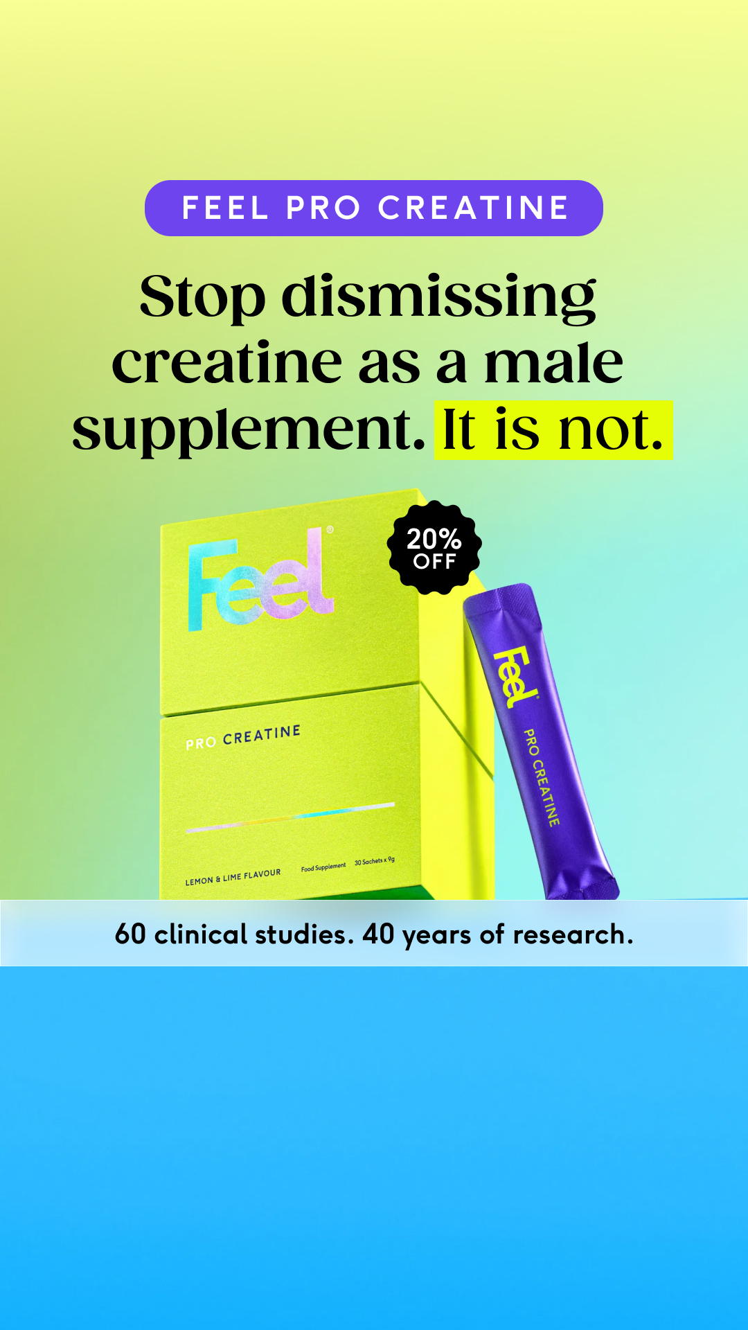 Feel Facebook ad