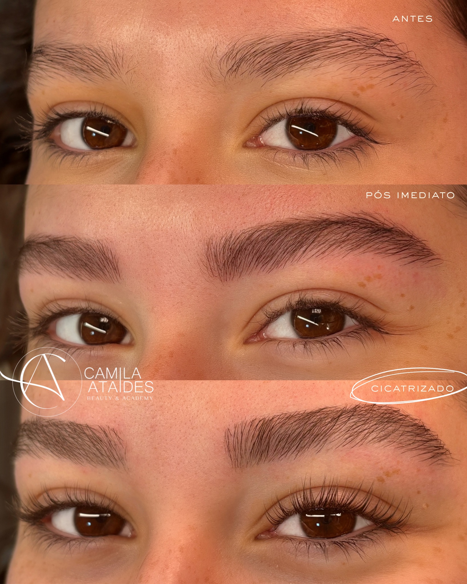 camilaataidess Facebook ad: Na NANOBLADING Brows Line, o que entregamos vai…