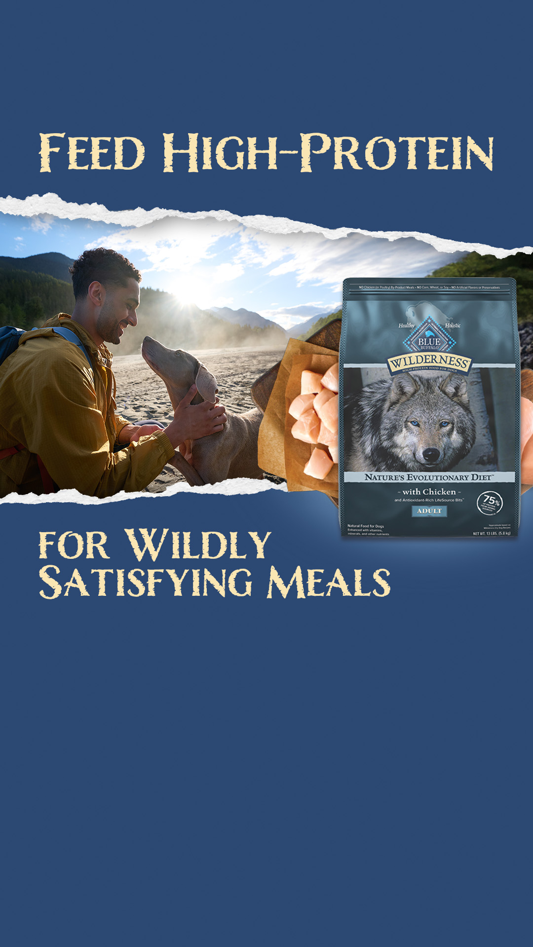 Blue Buffalo Facebook ad