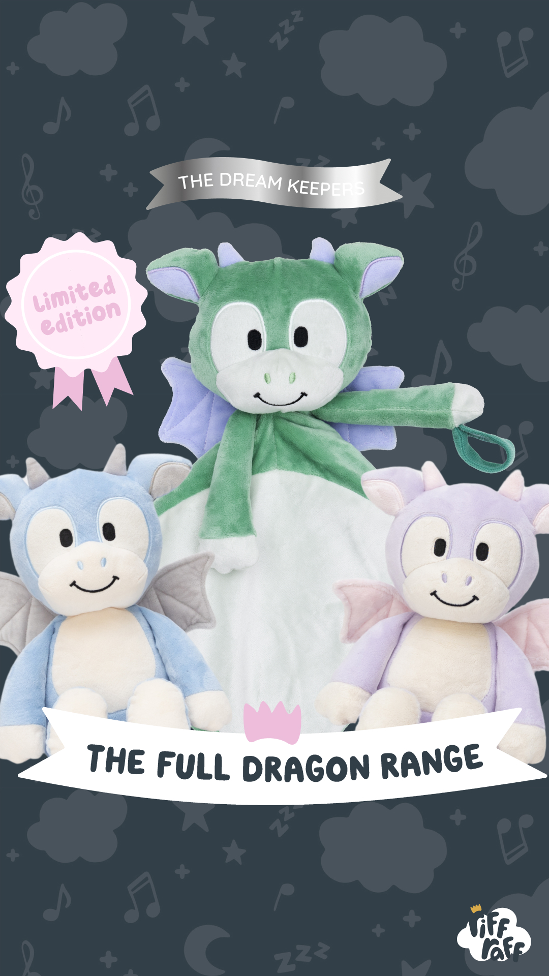 RIFF RAFF SLEEP TOYS Facebook ad
